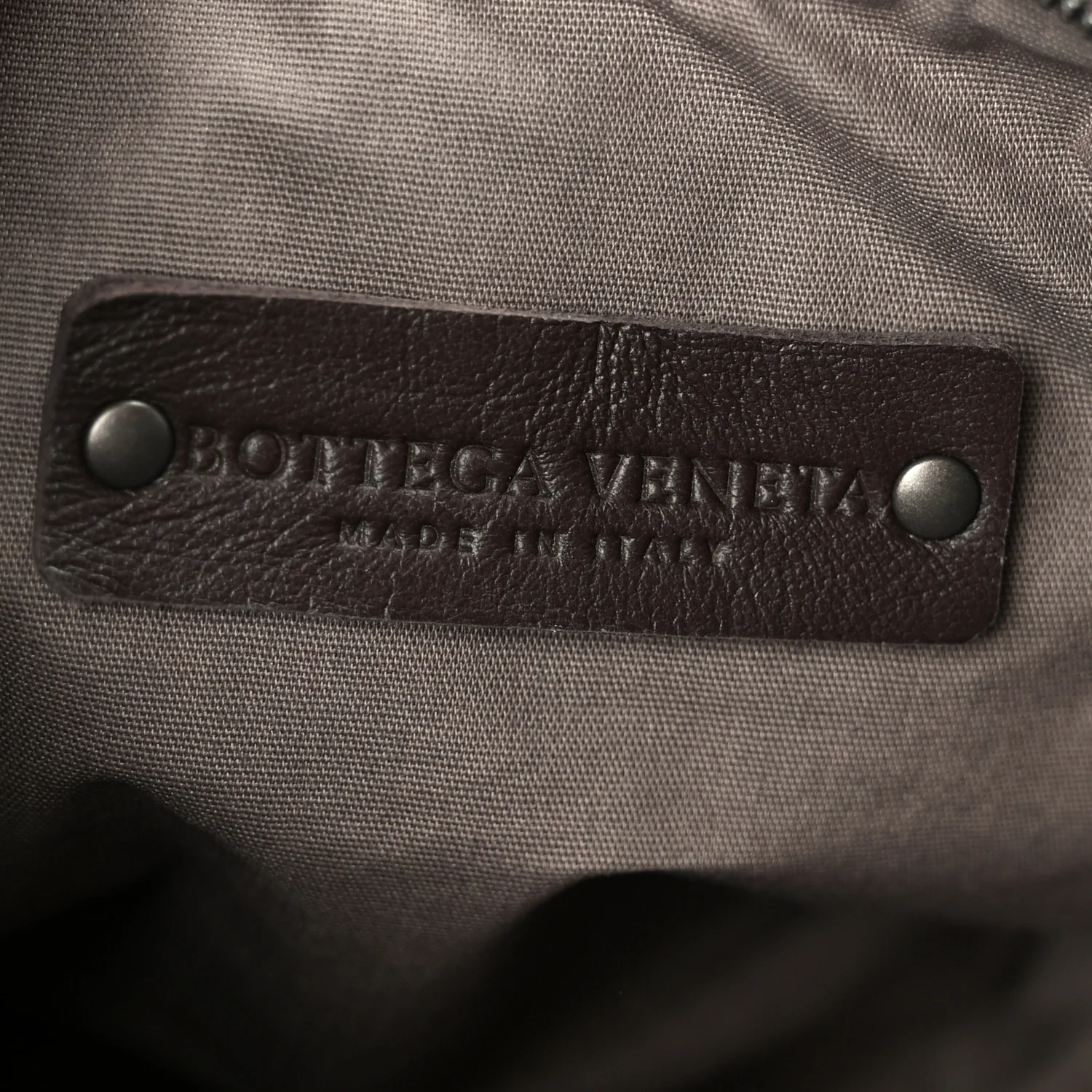 Nappa Intrecciato Crossbody Ebano - Image 6