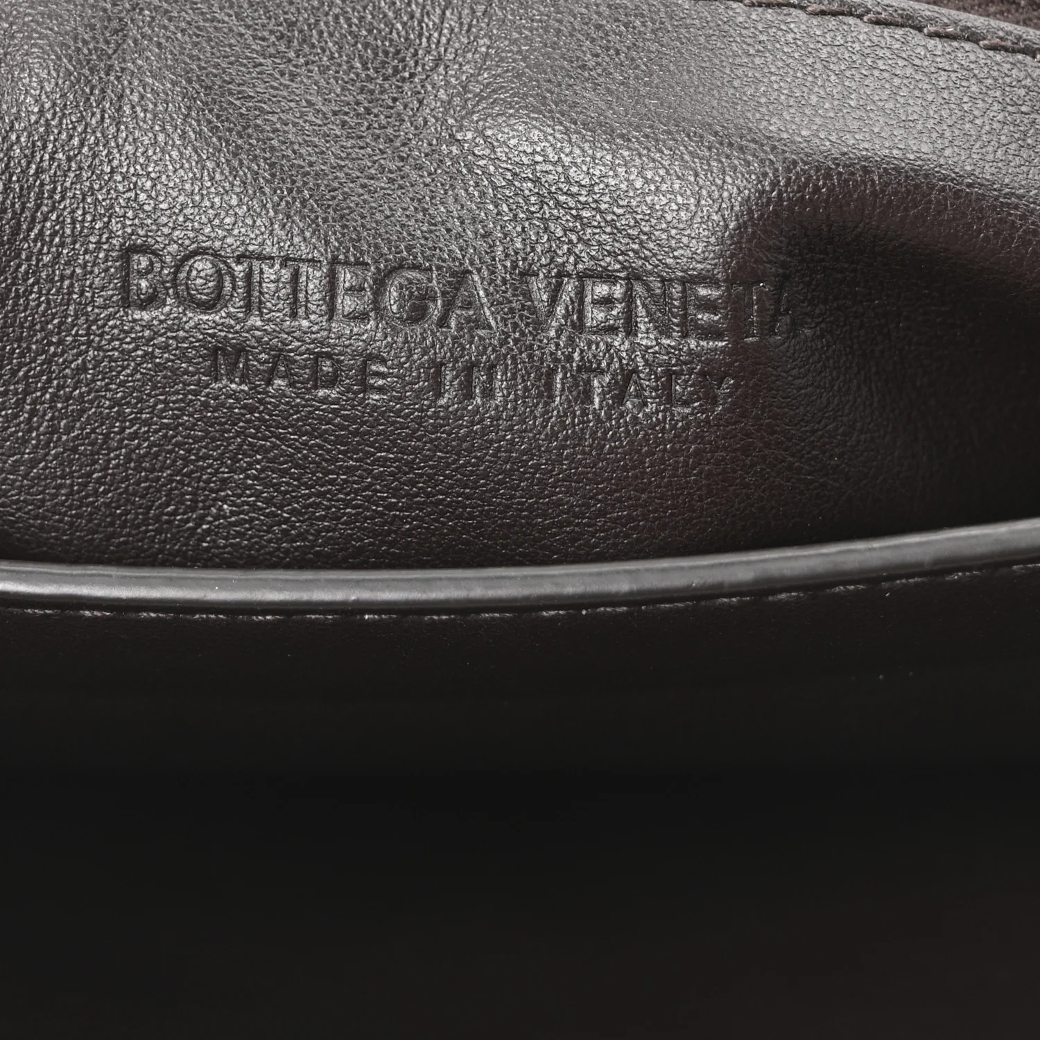 Nappa Intrecciato Crossbody Messenger Flap Ebano - Image 6
