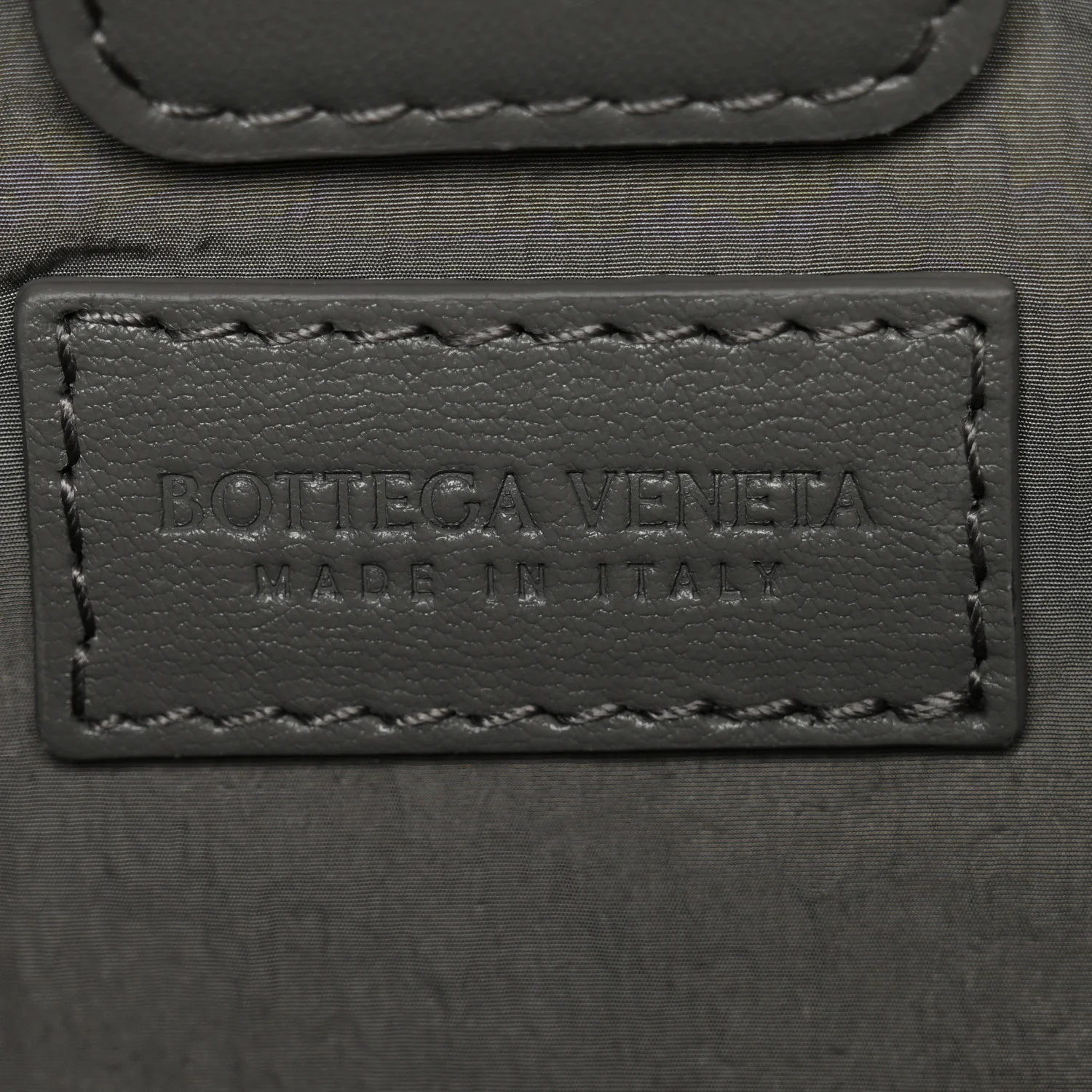 Nappa Intrecciato Dustbag Notte Shoulder Bag Basalt - Image 6