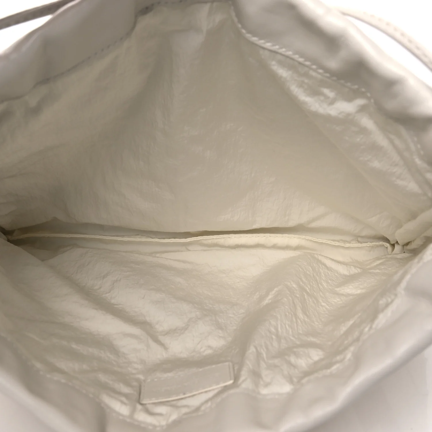 Nappa Intrecciato Heart Medium Dustbag White Dark Red - Image 5