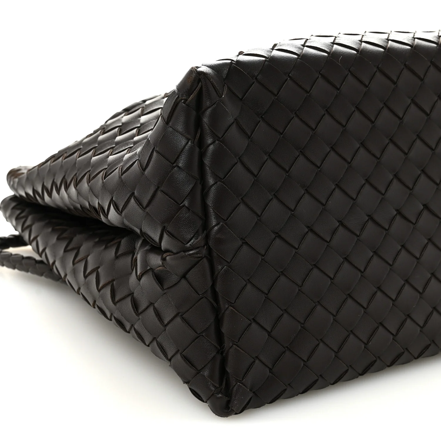 Nappa Intrecciato Large Andiamo Shoulder Bag Fondant - Image 8