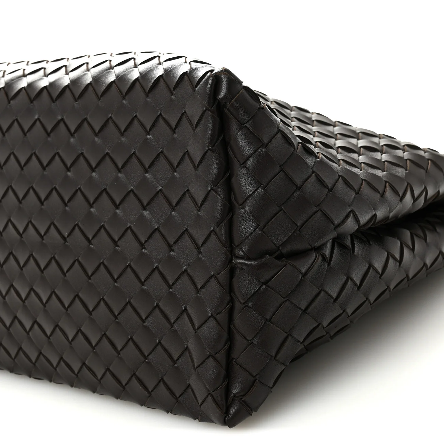 Nappa Intrecciato Large Andiamo Shoulder Bag Fondant - Image 9