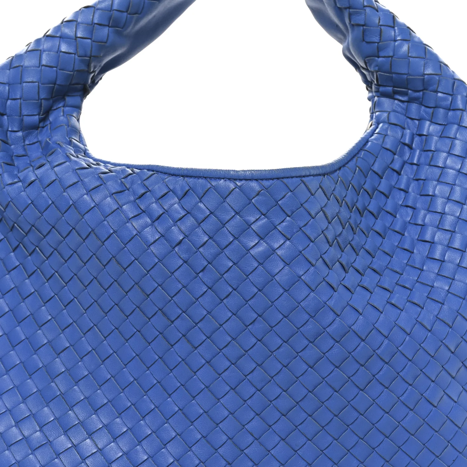 Nappa Intrecciato Large Veneta Hobo Blue Royal - Image 7