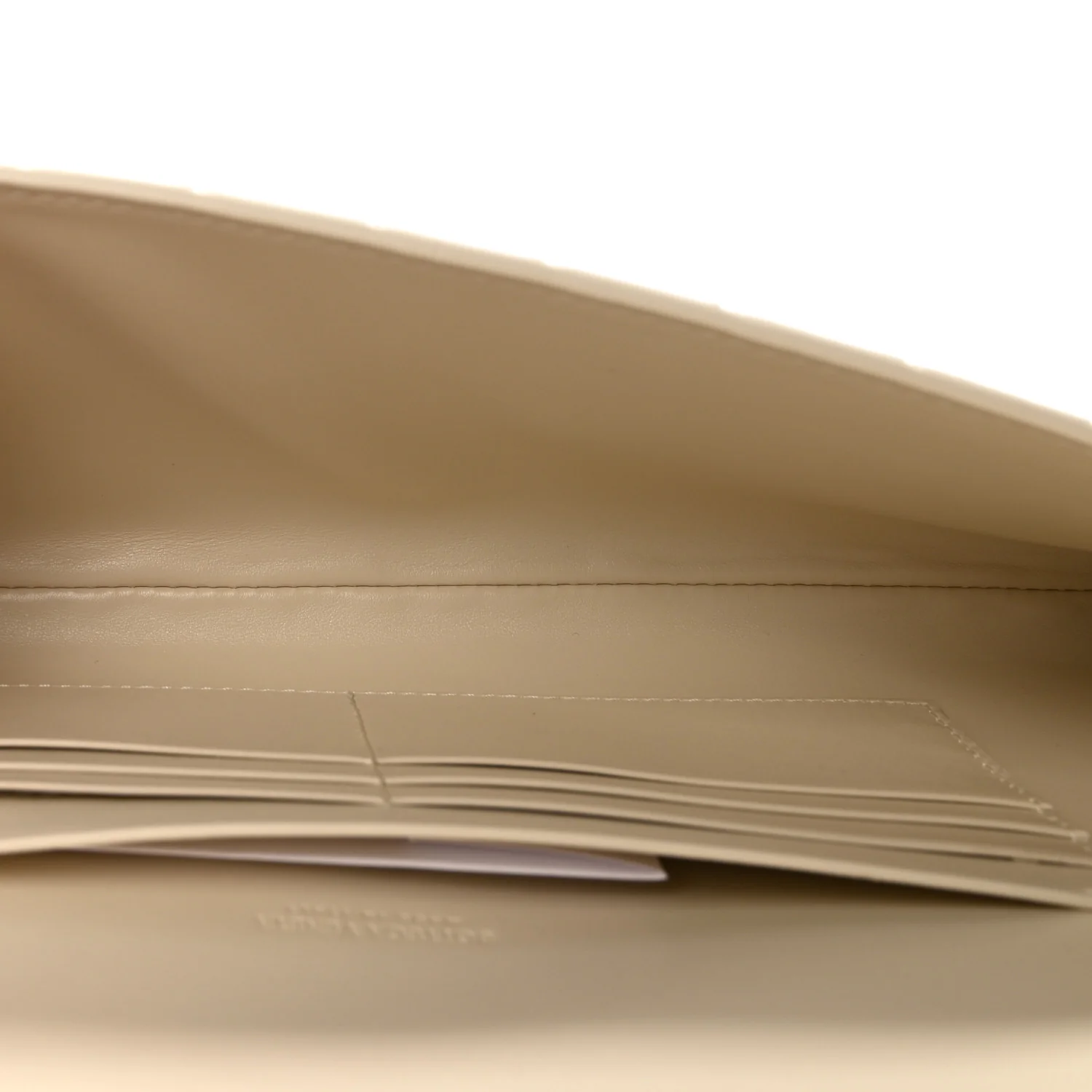 Nappa Intrecciato Long Andiamo Top Handle Clutch Sea Salt - Image 5