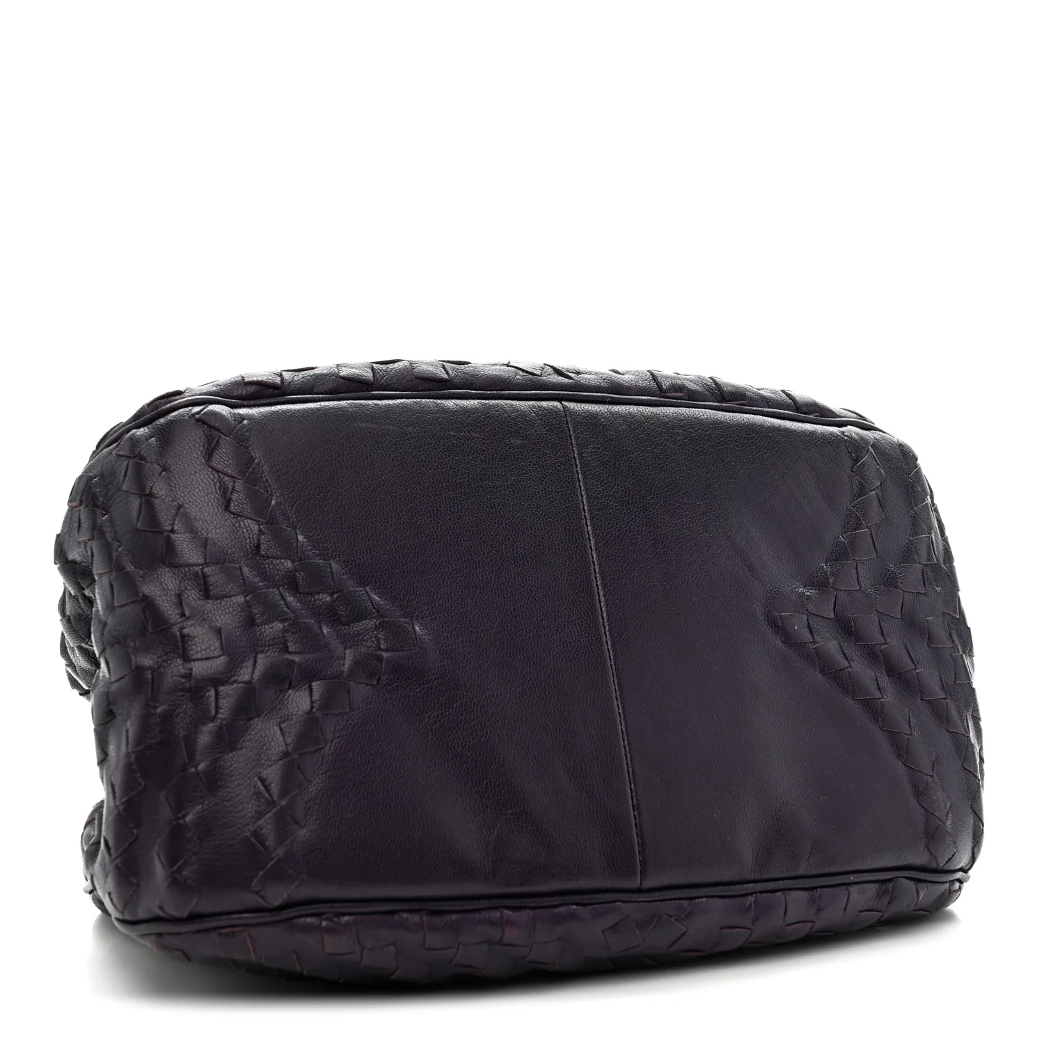 Nappa Intrecciato Maggiore Small Basket Bag Monalisa - Image 4