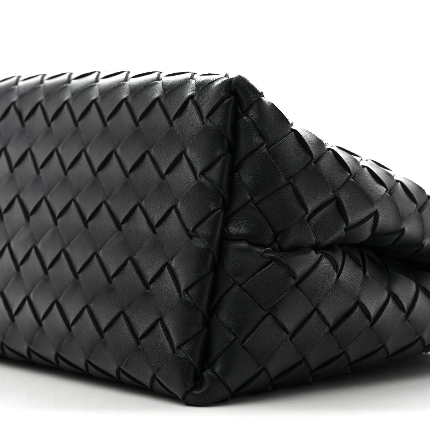 Nappa Intrecciato Medium Andiamo Shoulder Bag Shadow - Image 10