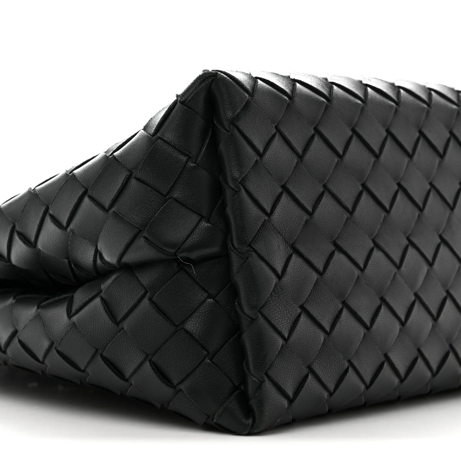 Nappa Intrecciato Medium Andiamo Shoulder Bag Shadow - Image 9