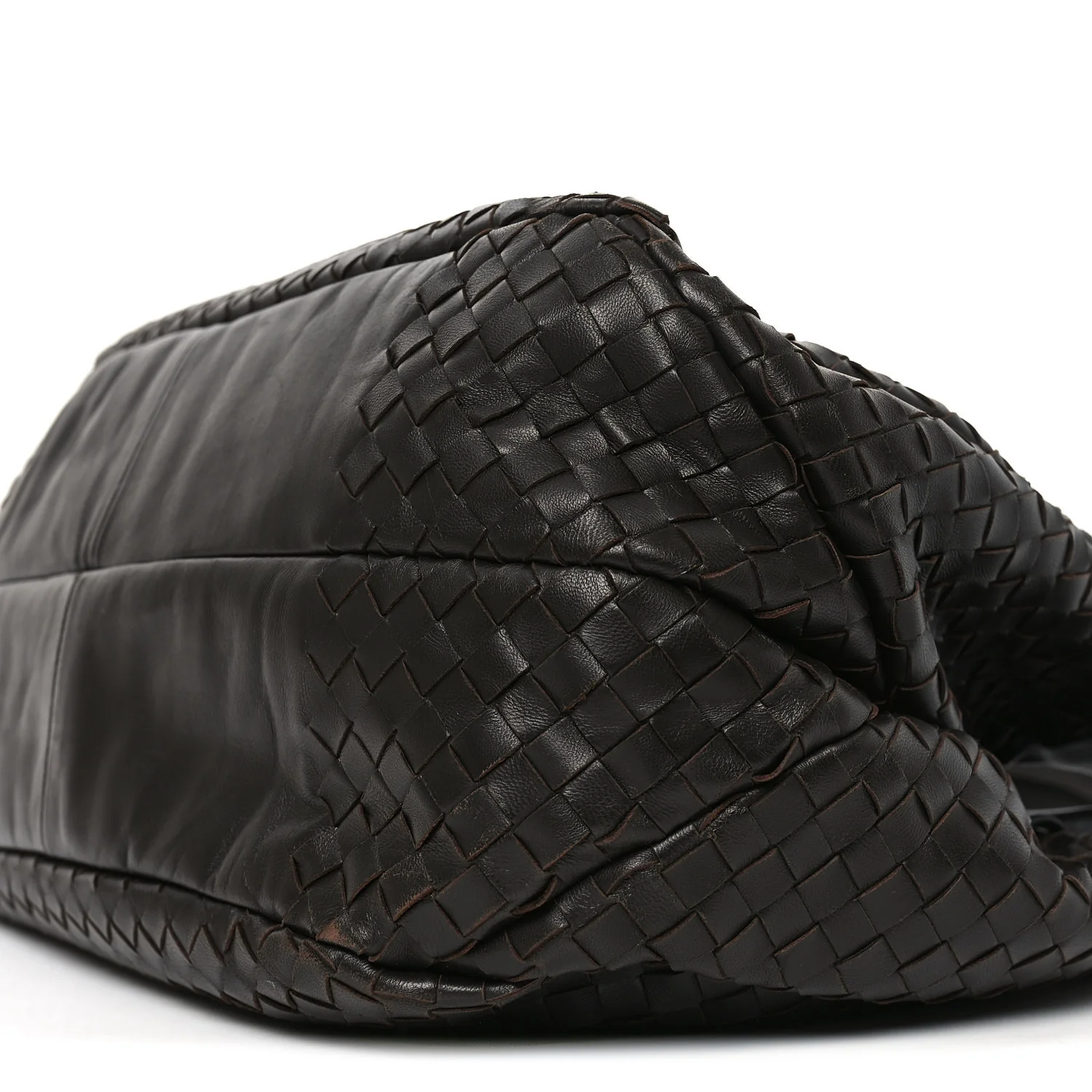 Nappa Intrecciato Medium Campana Ebano - Image 10