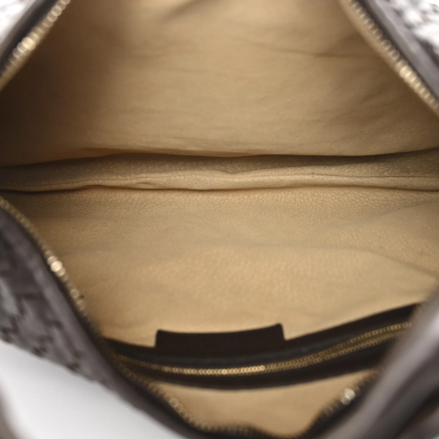 Nappa Intrecciato Medium Veneta Hobo Ebano - Image 5