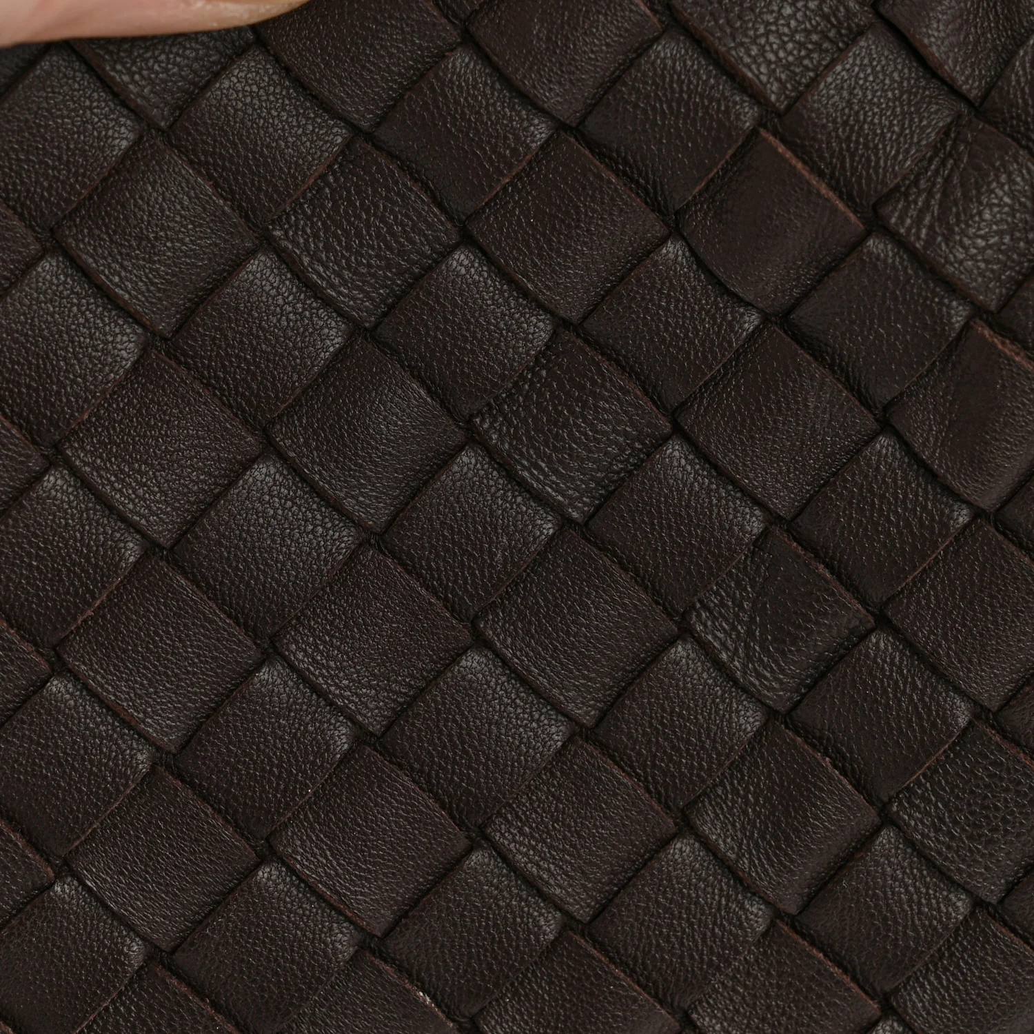 Nappa Intrecciato Medium Veneta Hobo Ebano - Image 17