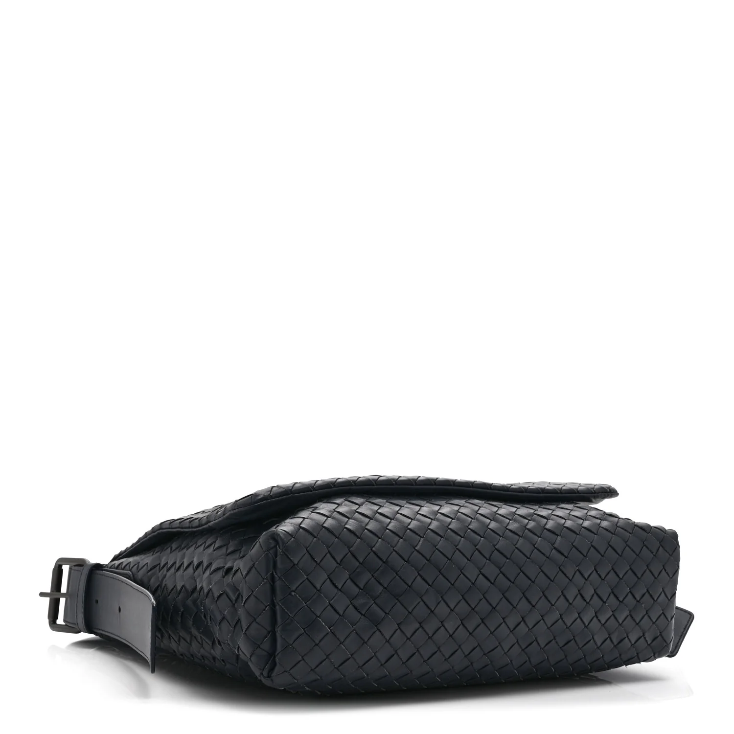 Nappa Intrecciato Messenger Bag Tourmaline - Image 4