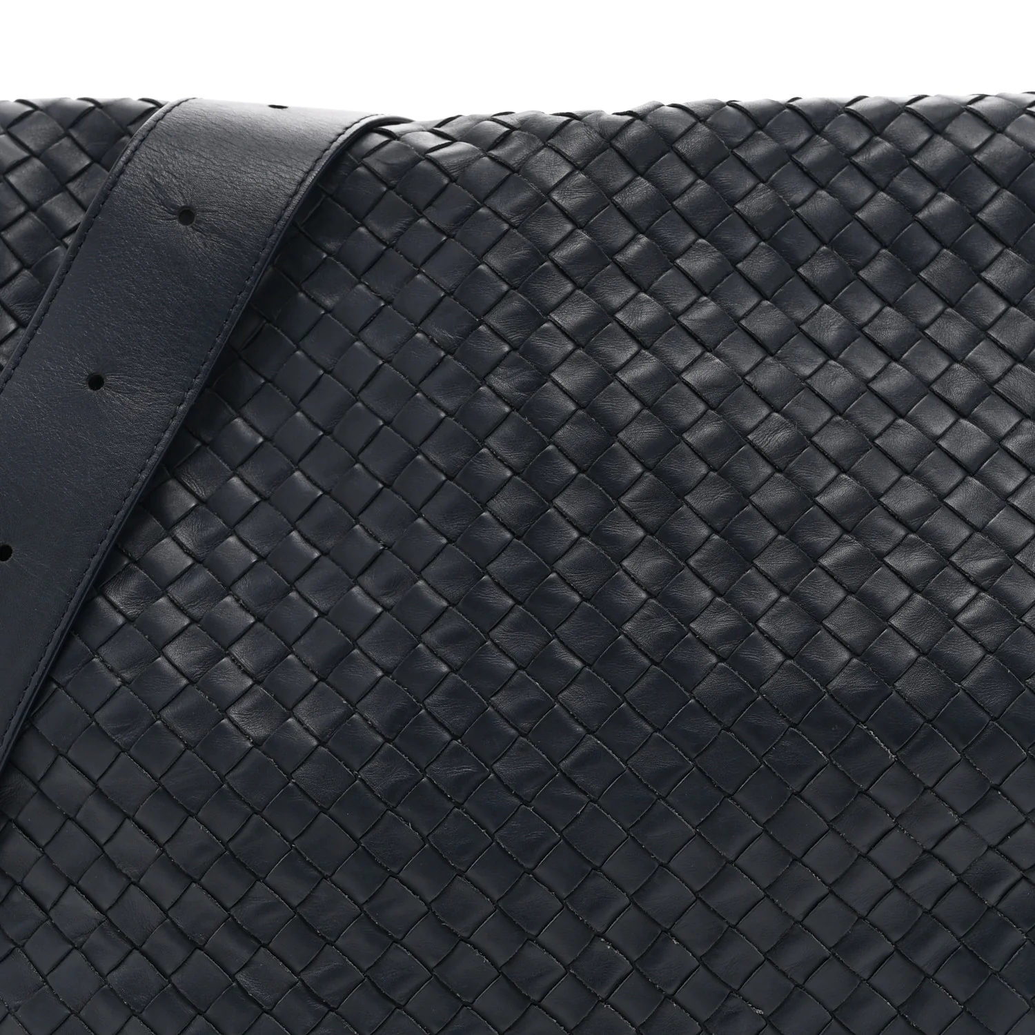 Nappa Intrecciato Messenger Bag Tourmaline - Image 9