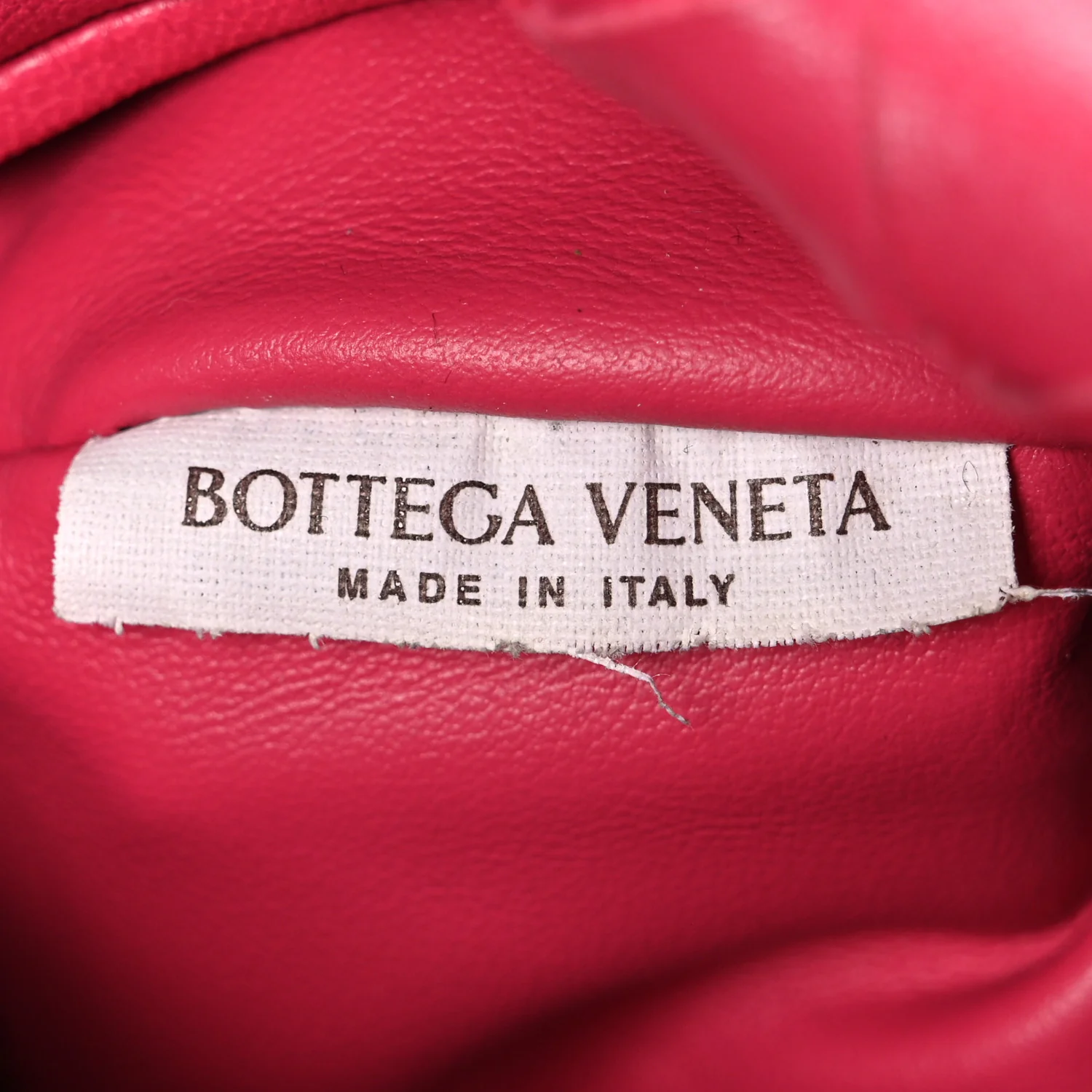 Nappa Intrecciato Mini Jodie Cranberry - Image 7