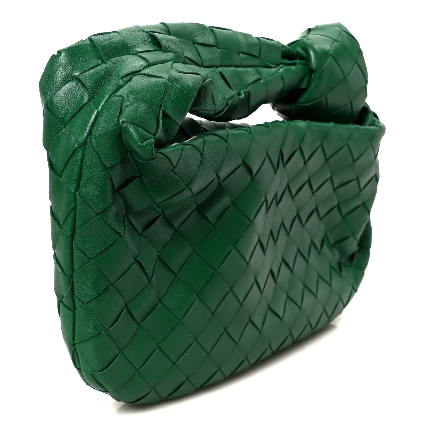 Nappa Intrecciato Mini Jodie Racing Green - Image 3