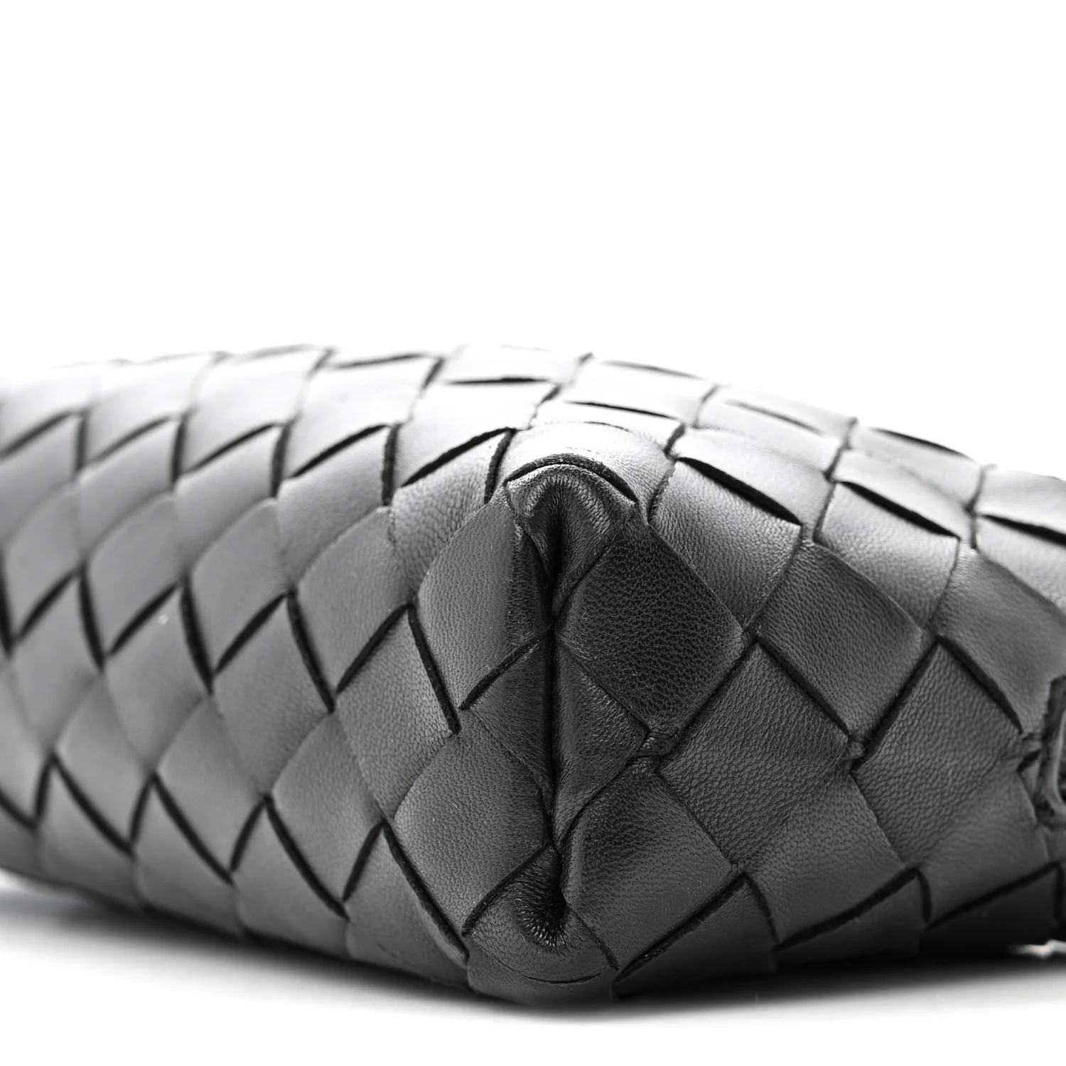 Nappa Intrecciato Mini Loop Camera Bag Black - Image 10
