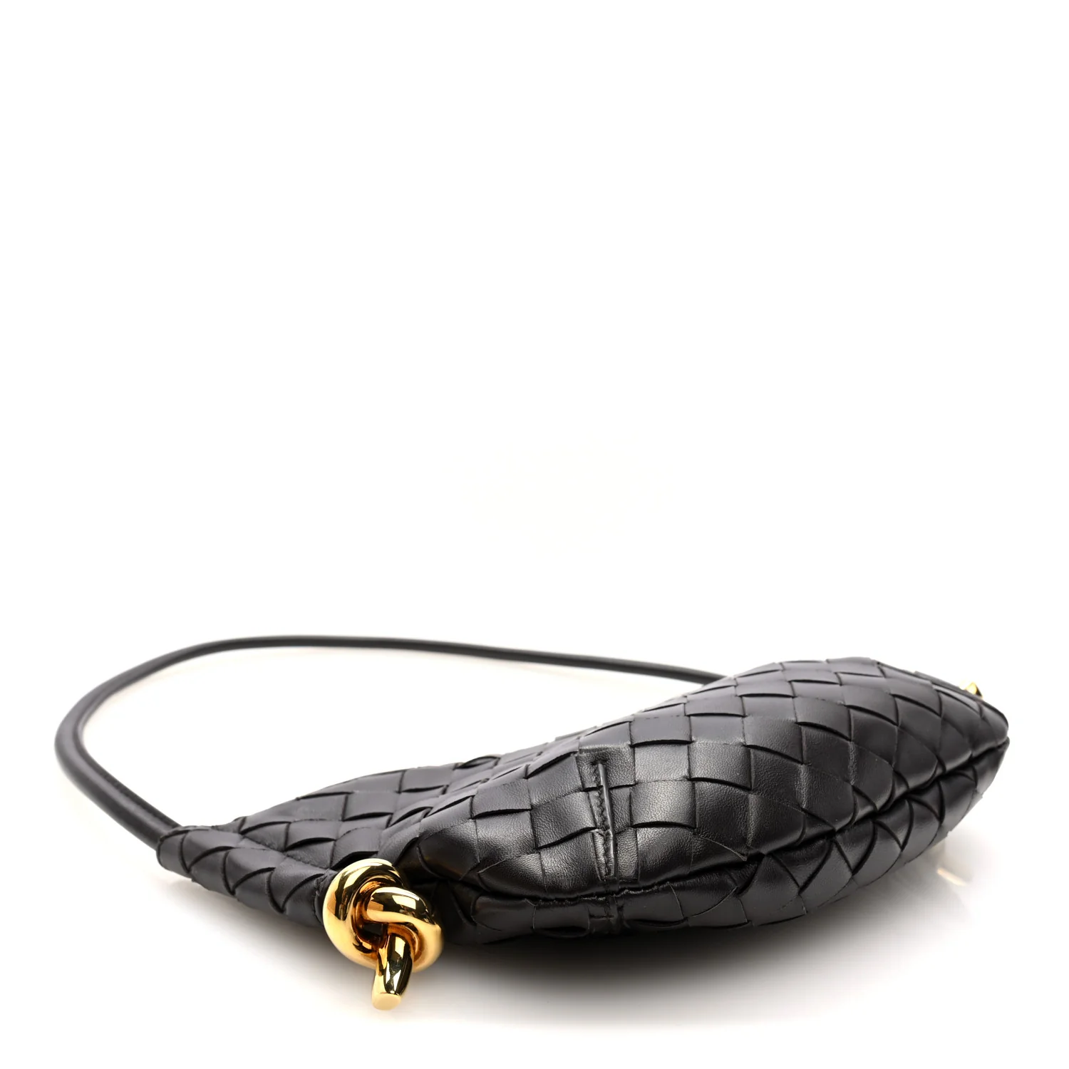 Nappa Intrecciato Mini Solstice Shoulder Bag Fondant - Image 4