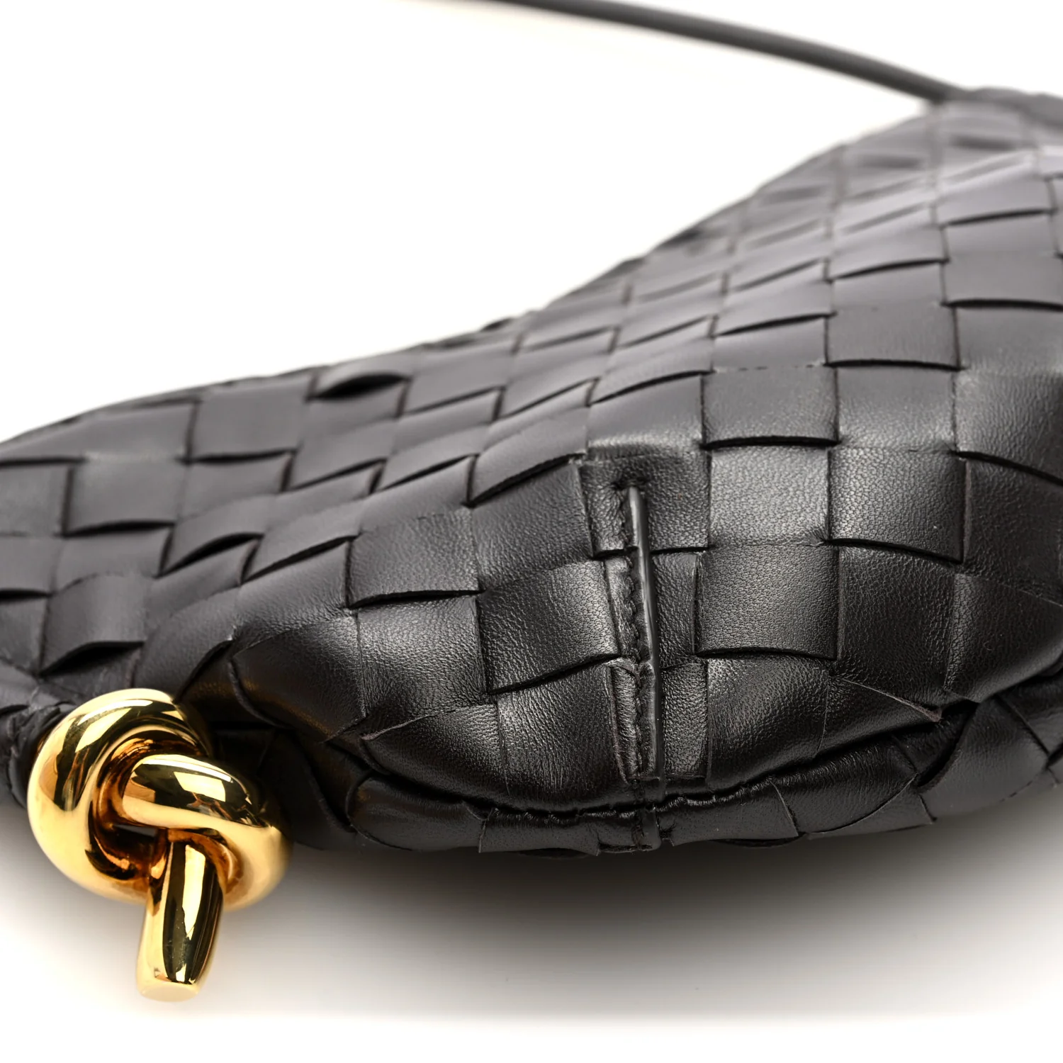 Nappa Intrecciato Mini Solstice Shoulder Bag Fondant - Image 8
