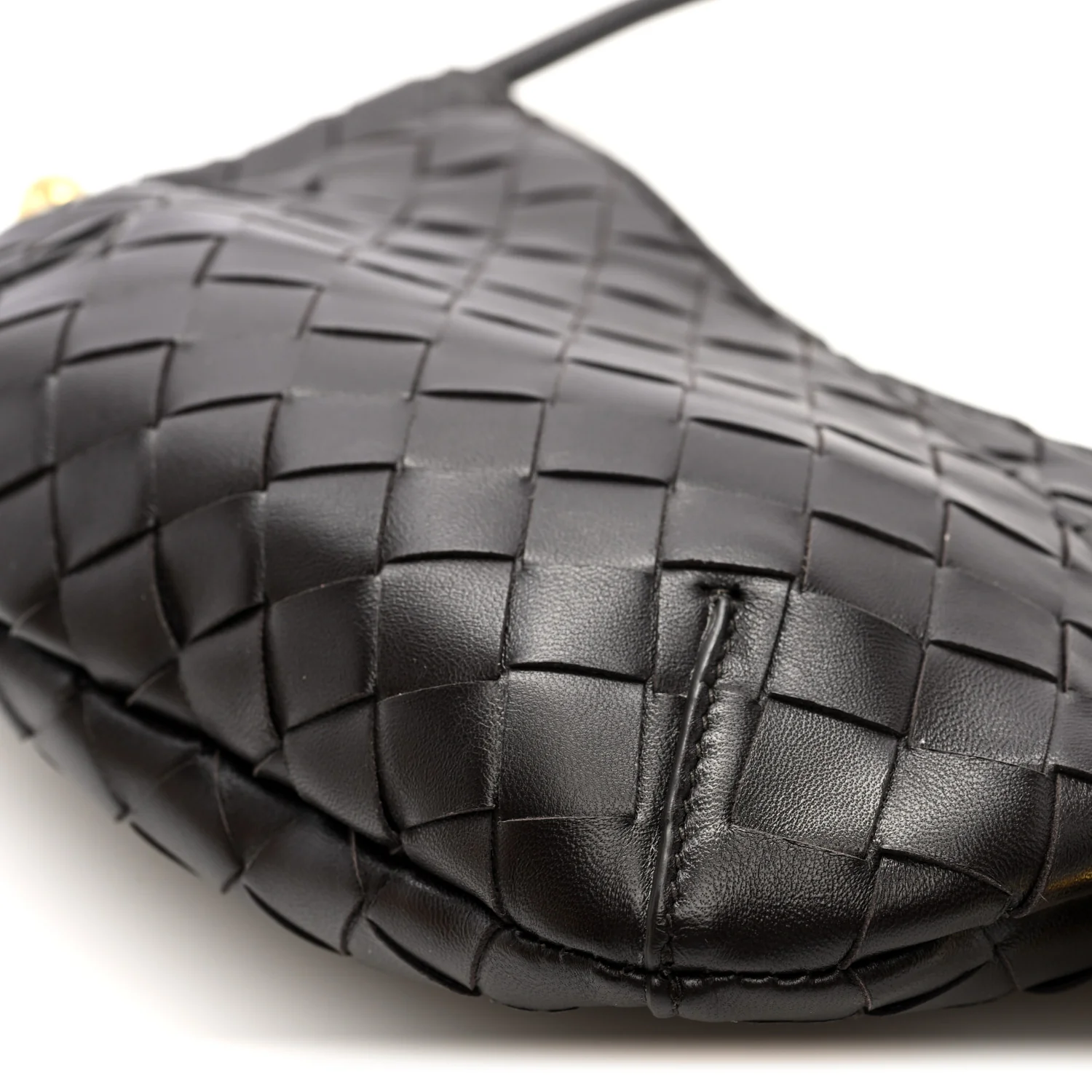 Nappa Intrecciato Mini Solstice Shoulder Bag Fondant - Image 9