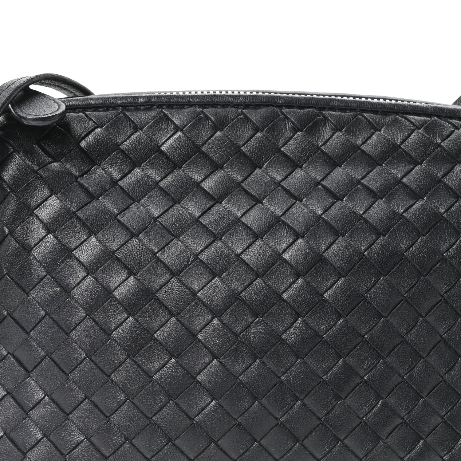 Nappa Intrecciato Nodini Bag Black - Image 7