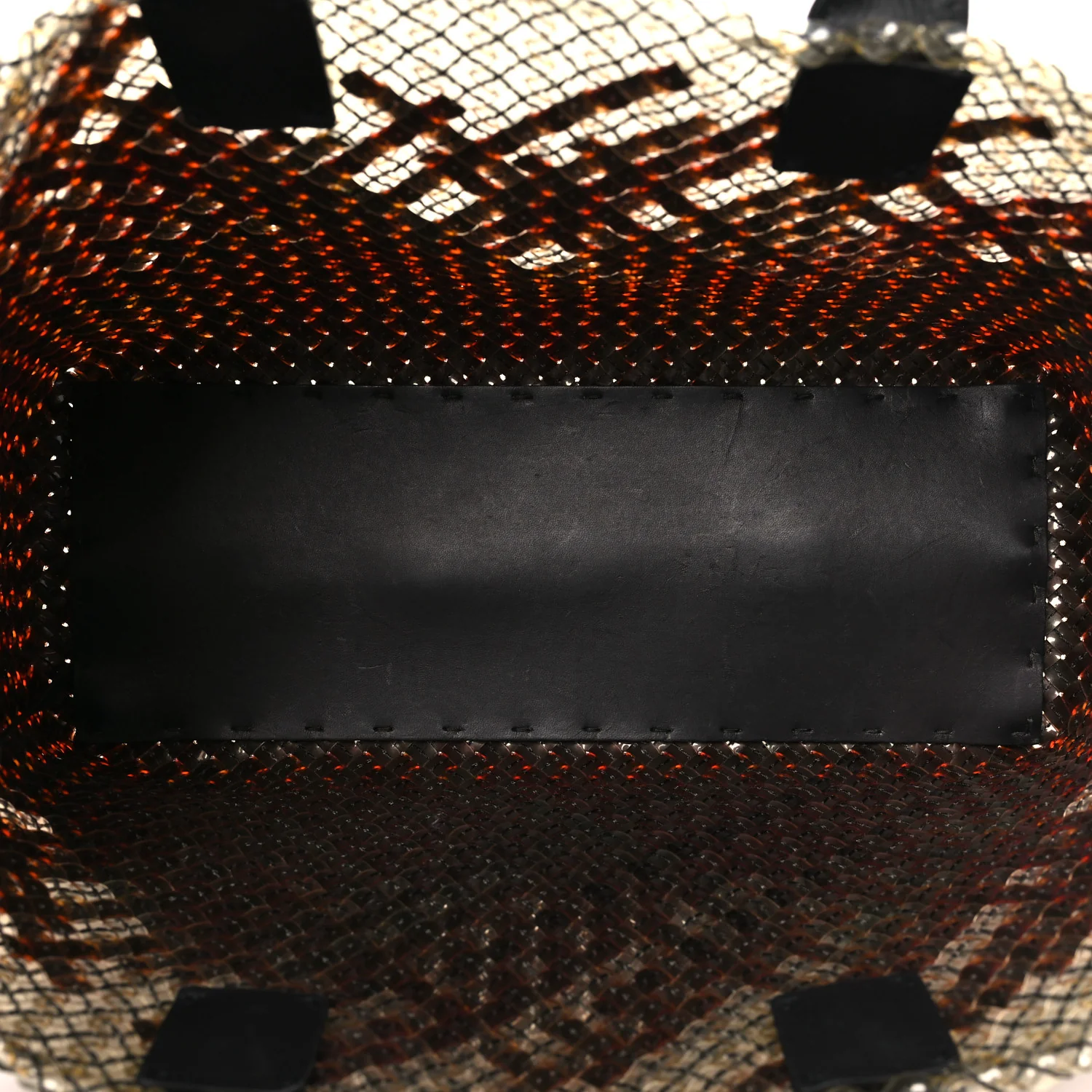 Nappa Intrecciato PVC Medium Cabat Black - Image 6