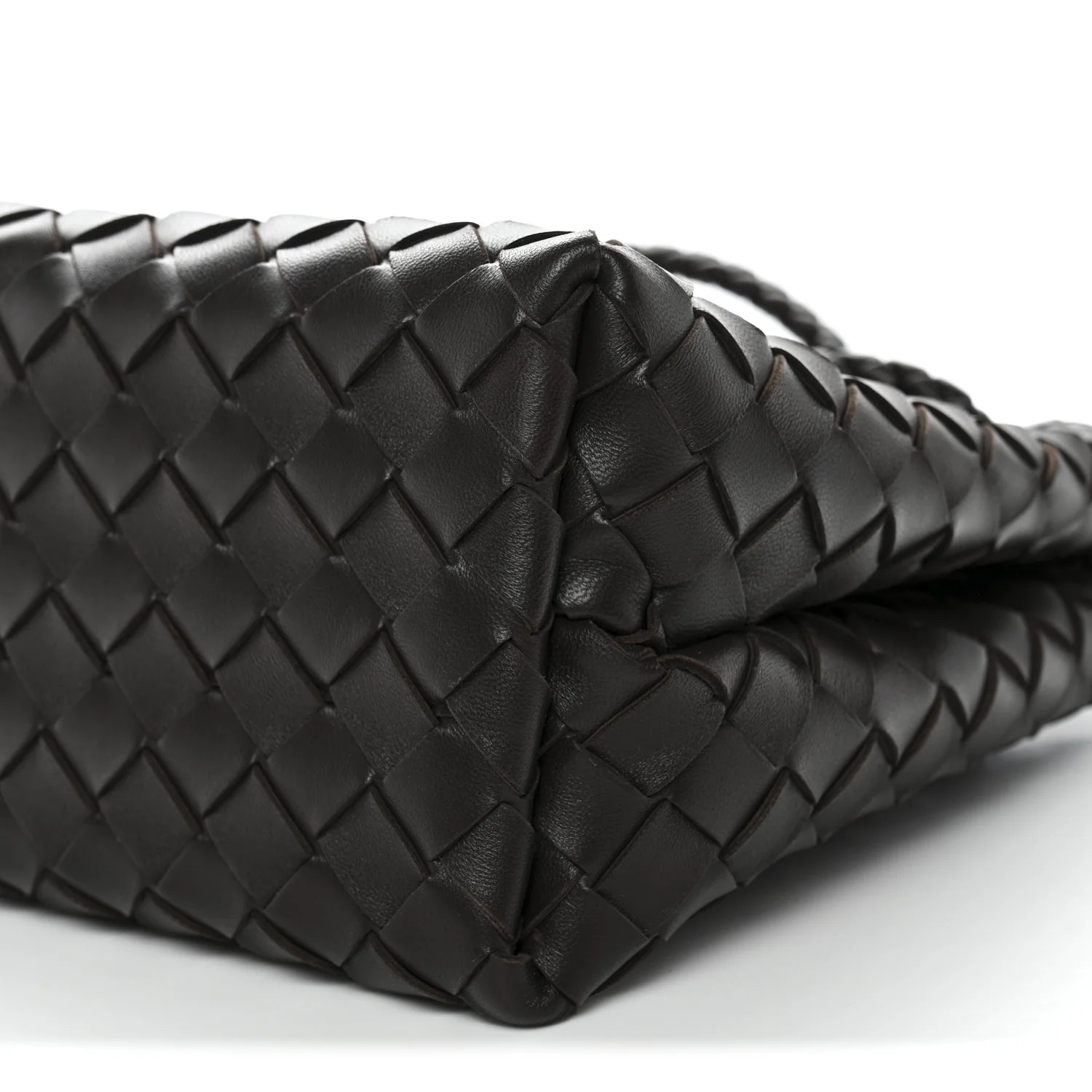 Nappa Intrecciato Small Andiamo Shoulder Bag Fondant - Image 8
