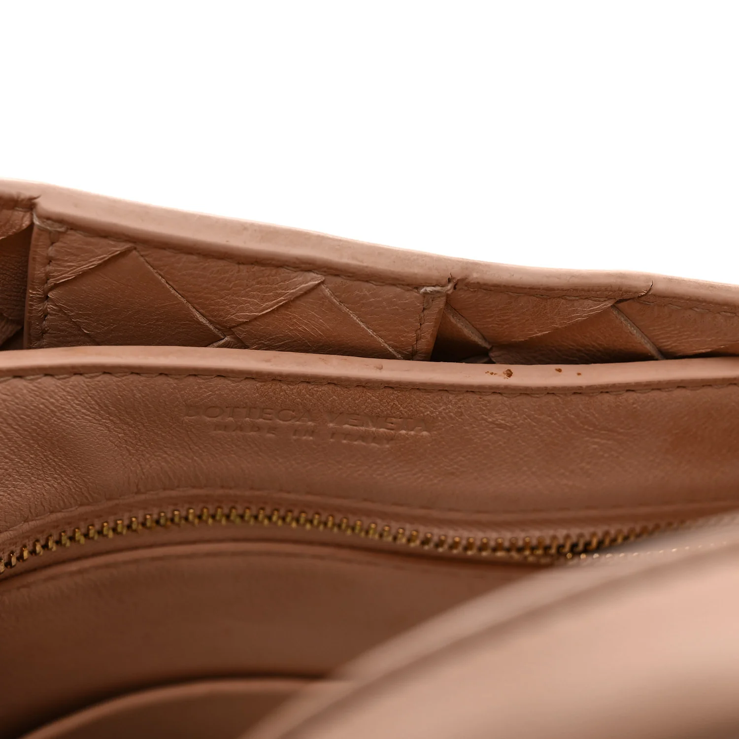 Nappa Intrecciato Small Andiamo Shoulder Bag Lotus - Image 18