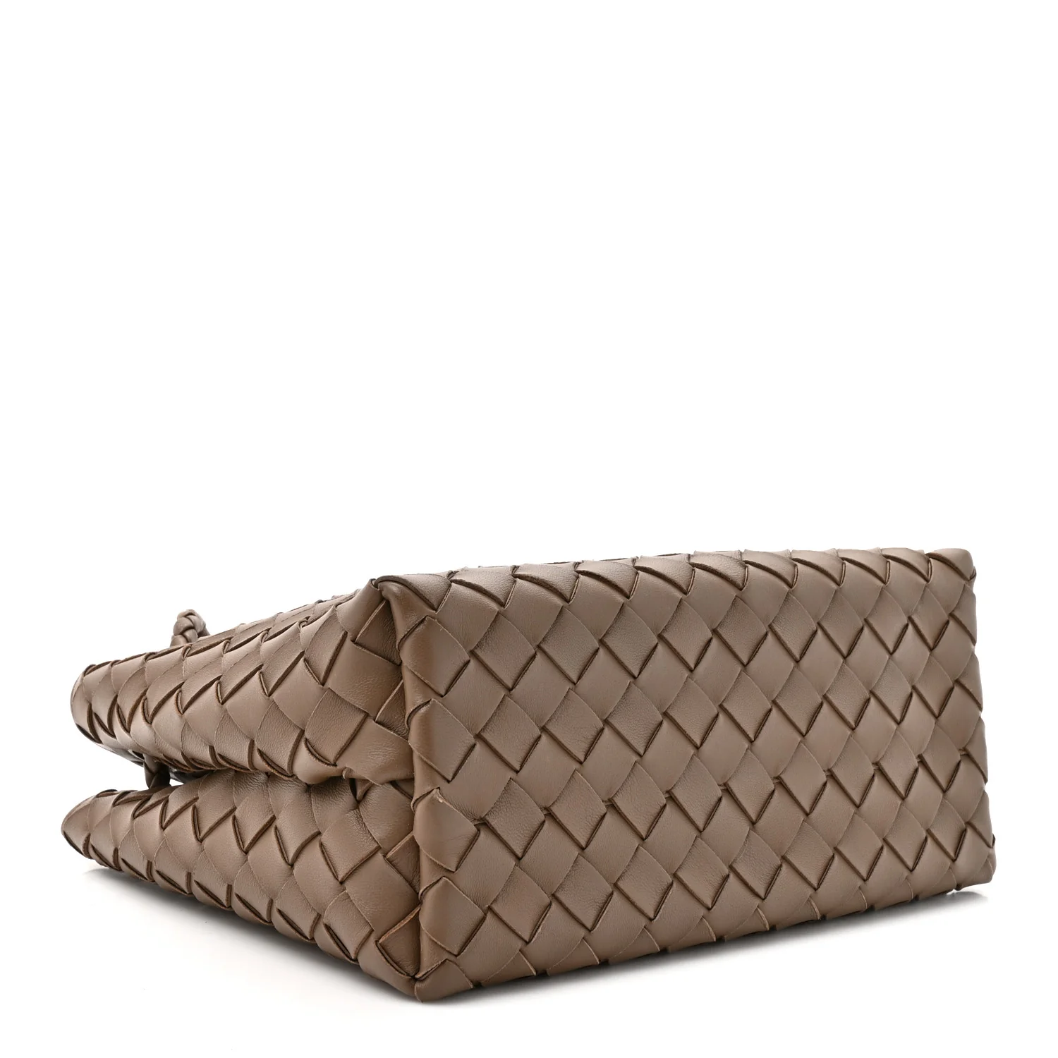 Nappa Intrecciato Small Andiamo Shoulder Bag Pinecone - Image 4