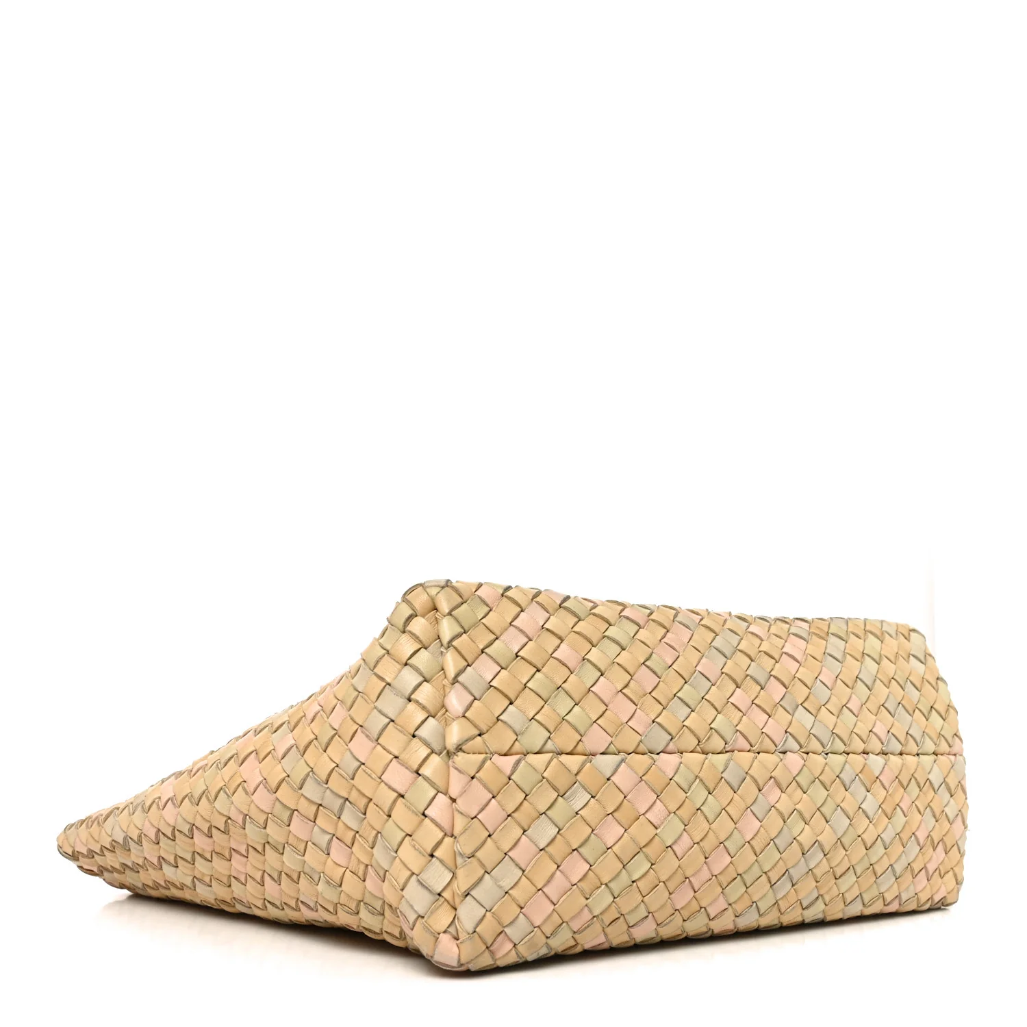 Nappa Intrecciato Small Cabat Colonial Lotus Aurora - Image 5