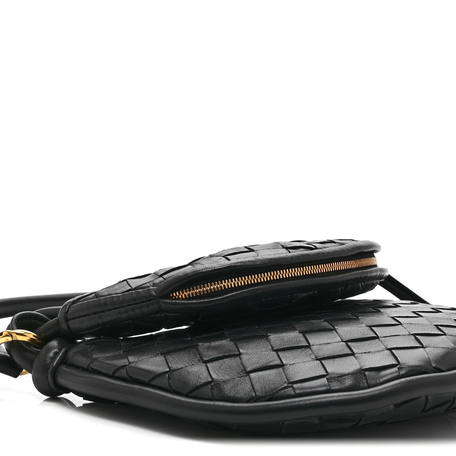 Nappa Intrecciato Small Gemelli Black - Image 11