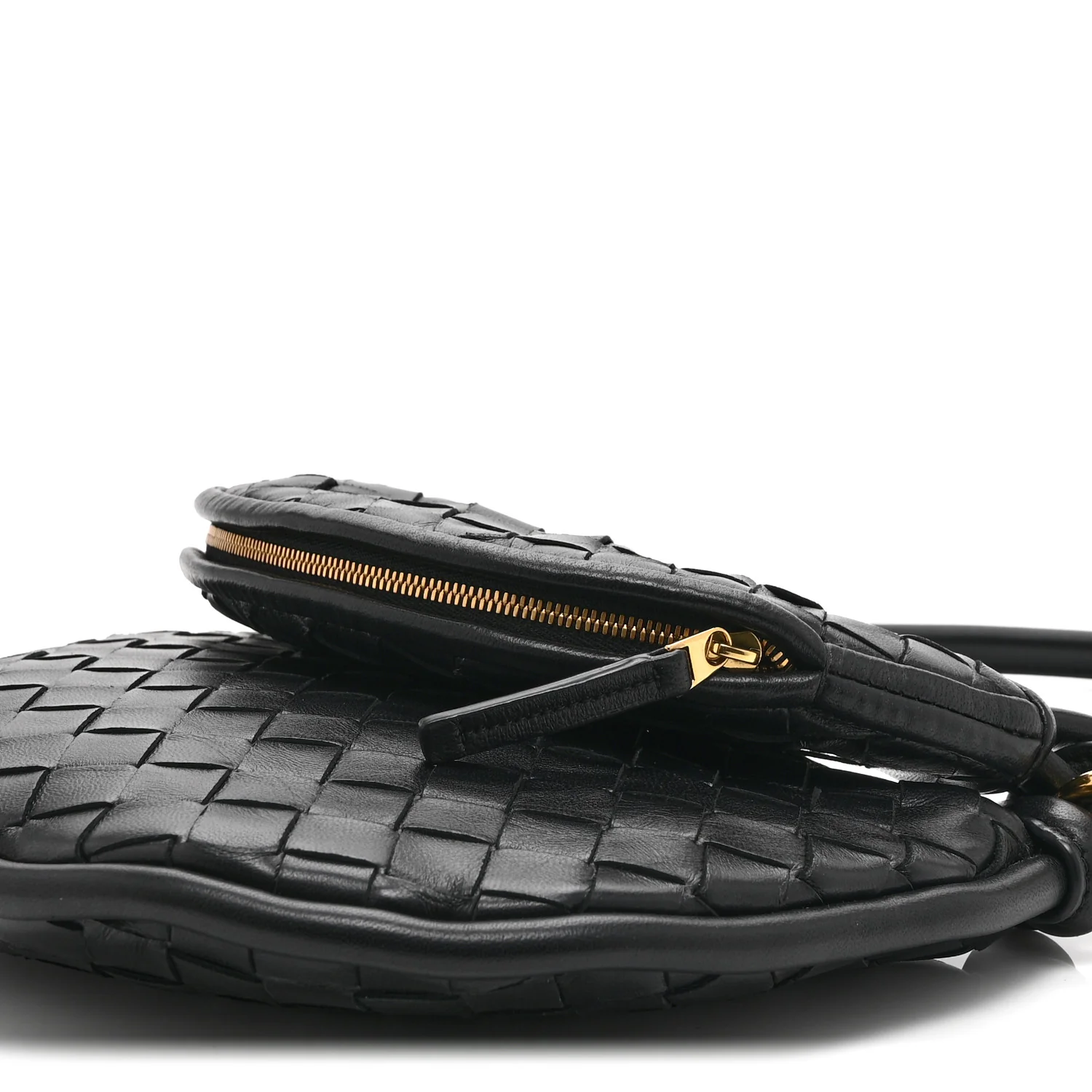 Nappa Intrecciato Small Gemelli Black - Image 12