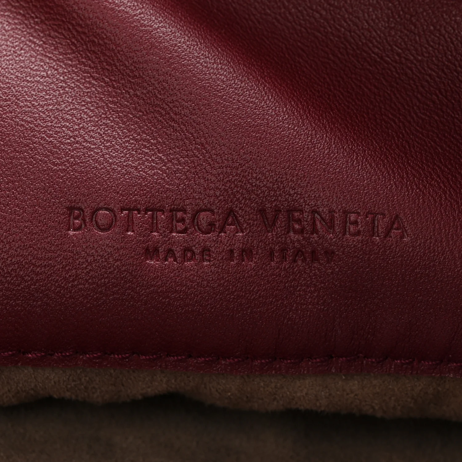 Nappa Intrecciato Small Loop Bordeaux - Image 7