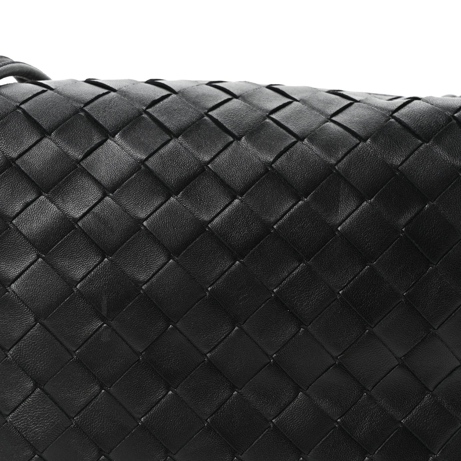 Nappa Intrecciato Small Loop Camera Bag Black - Image 8