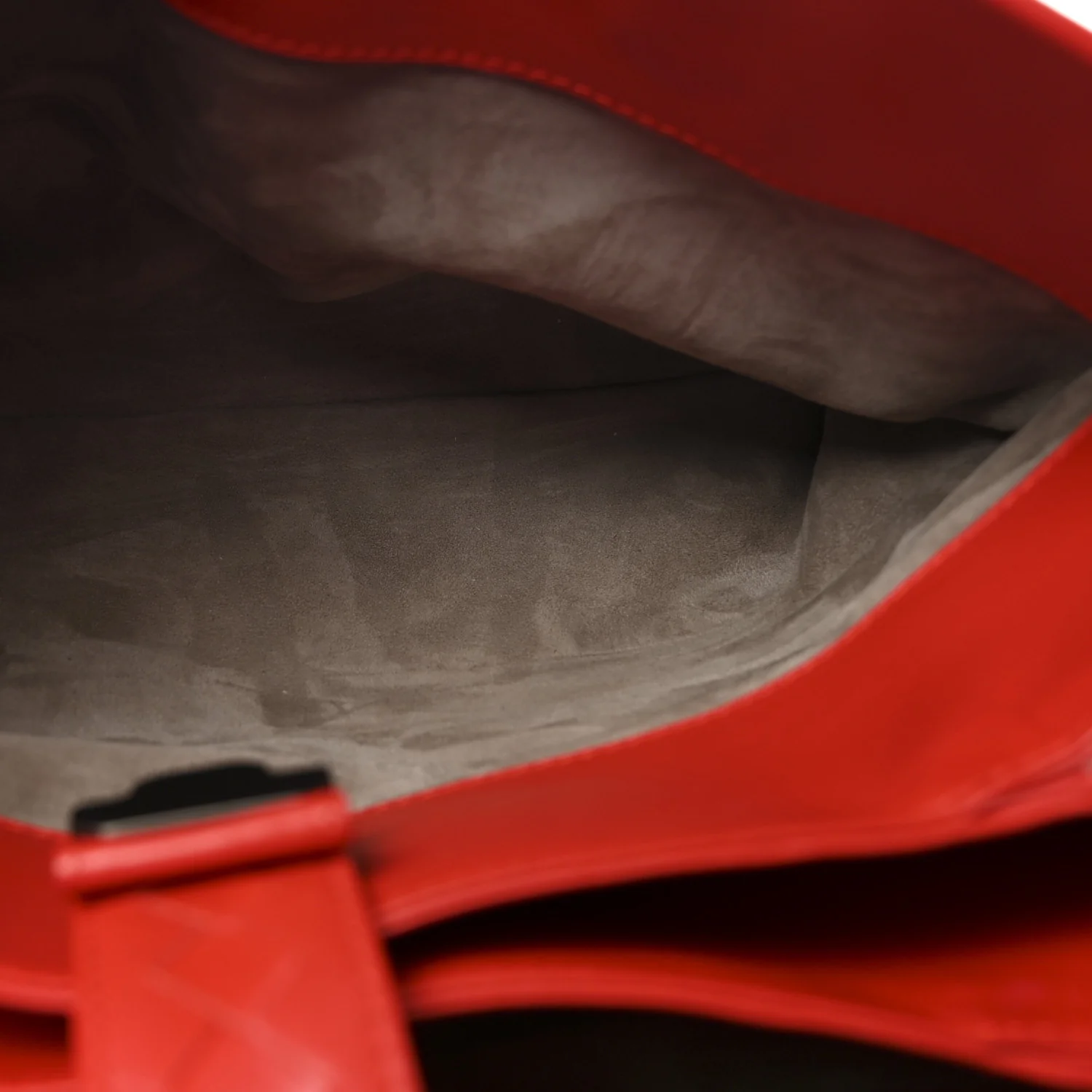 Nappa Intrecciato Small Roma Tote Red - Image 5