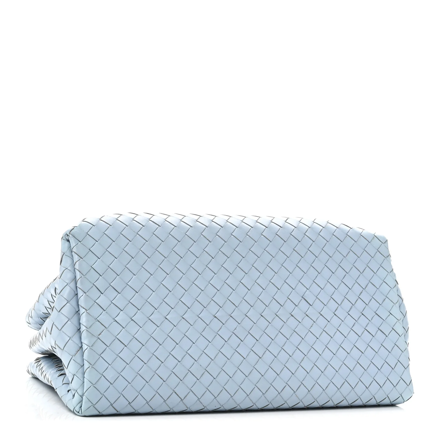 Nappa Intrecciato Small Roma Tote Topazio - Image 4
