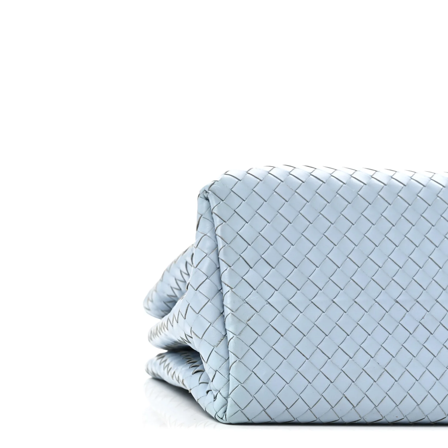 Nappa Intrecciato Small Roma Tote Topazio - Image 9