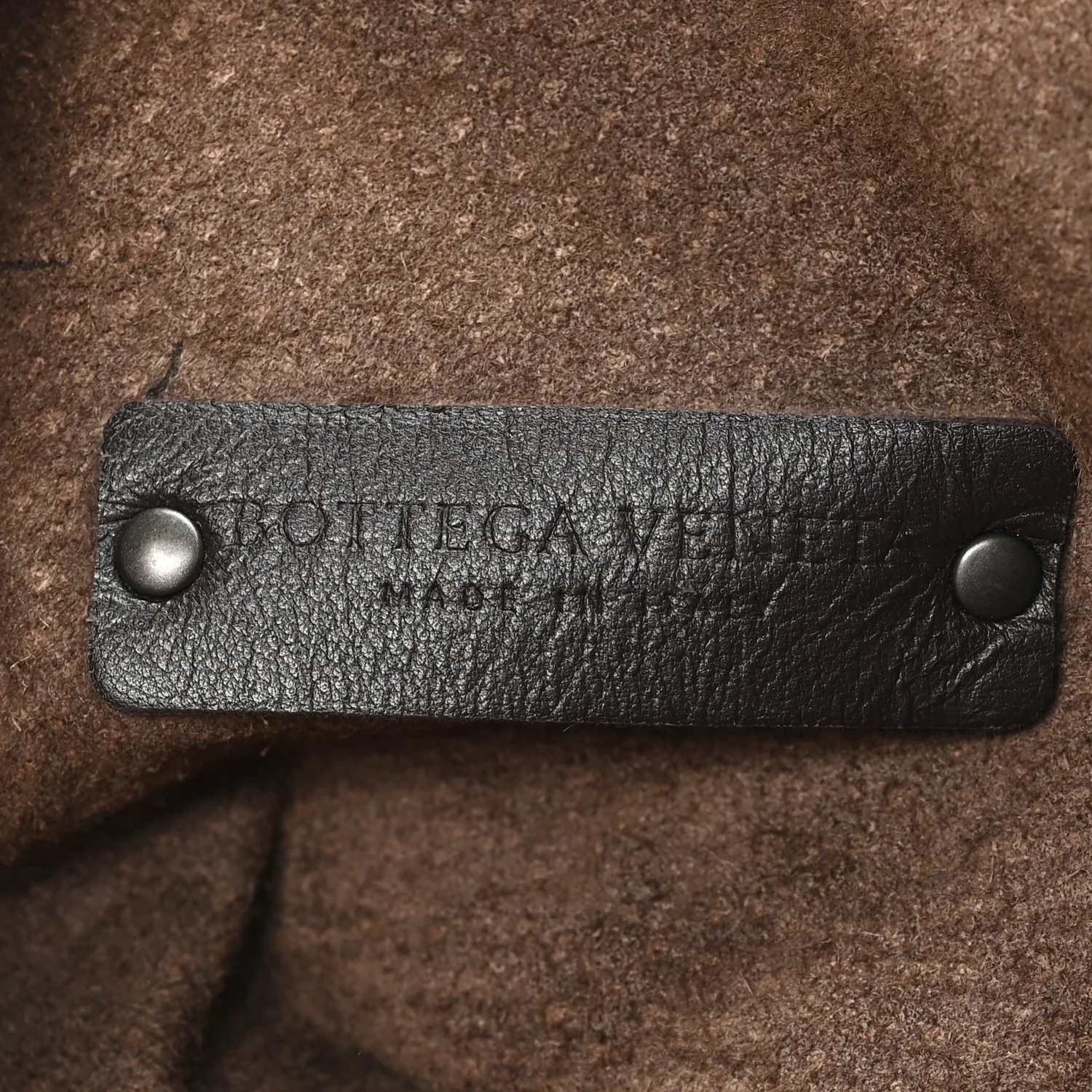 Nappa Intrecciato Small Shoulder Bag Ebano - Image 6