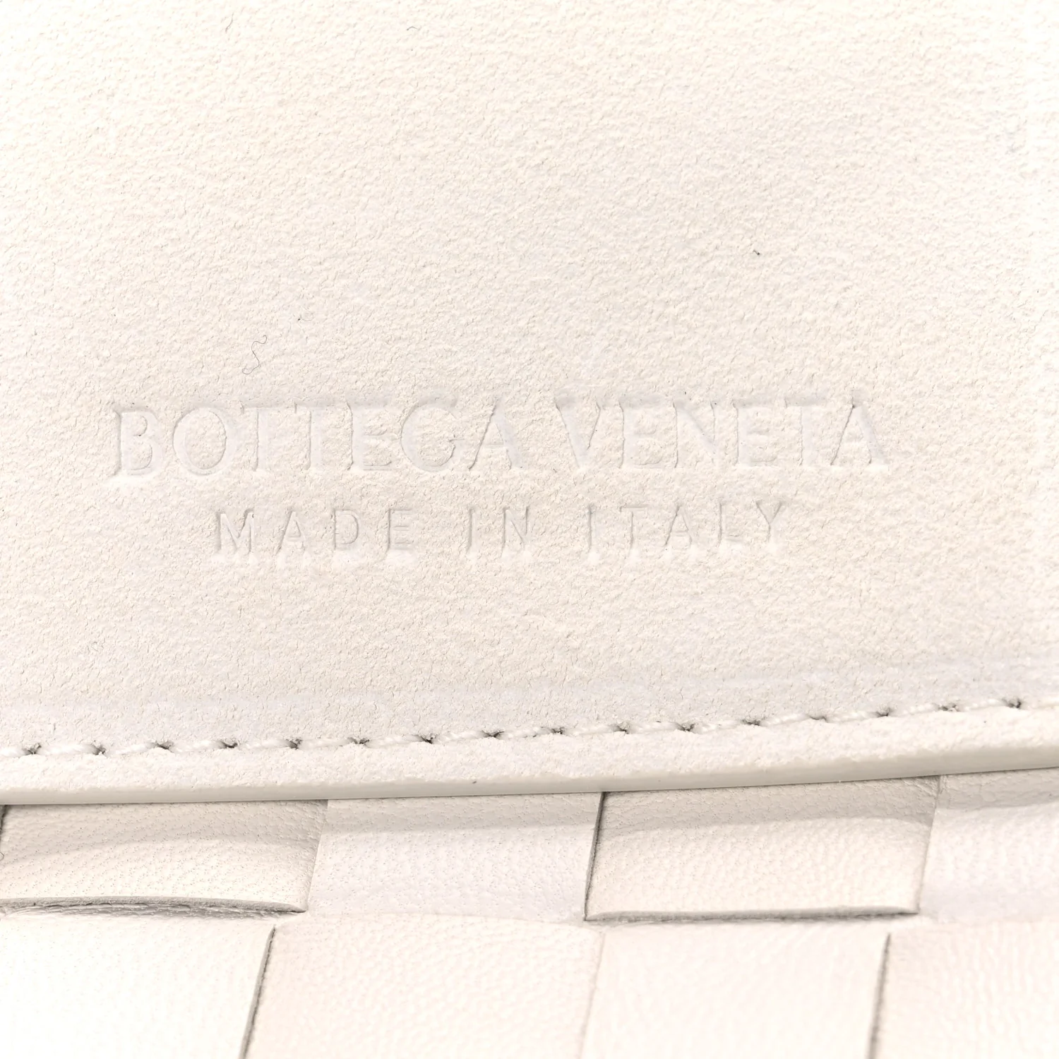 Nappa Intrecciato Small Solstice Hobo White - Image 6