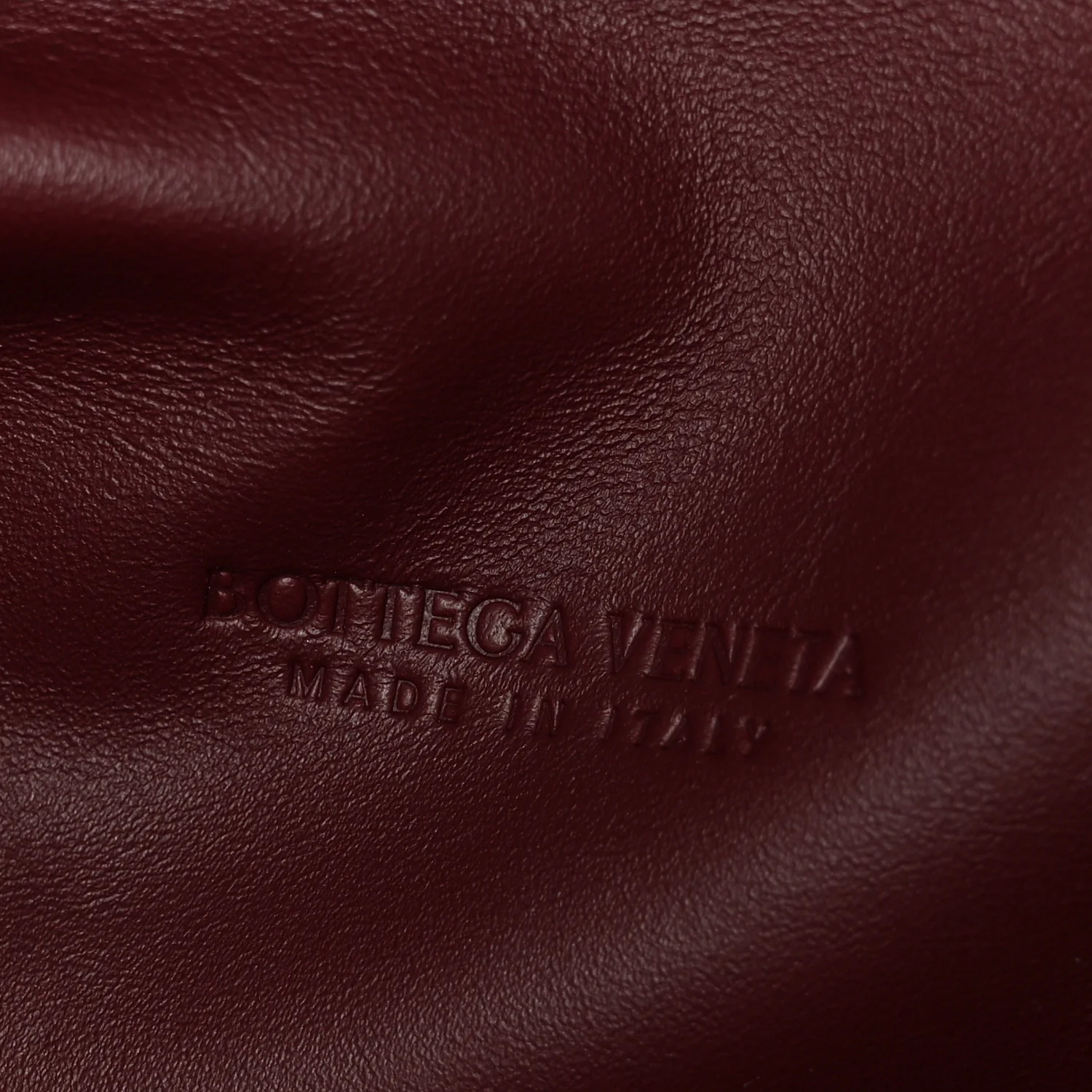 Nappa Intrecciato Small The Lauren 1980 Clutch With Chain Barolo - Image 6