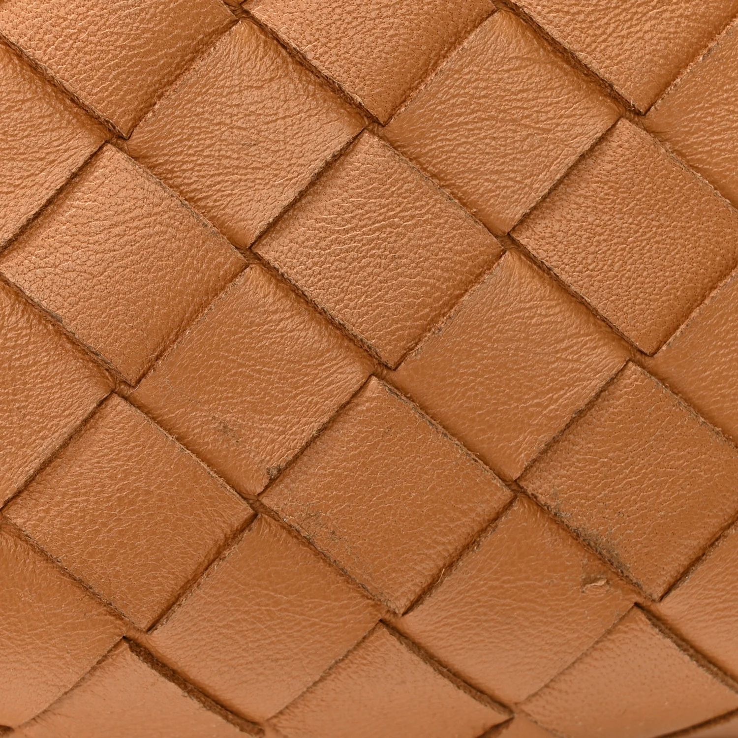 Nappa Intrecciato Teen Jodie Hobo Caramel - Image 12