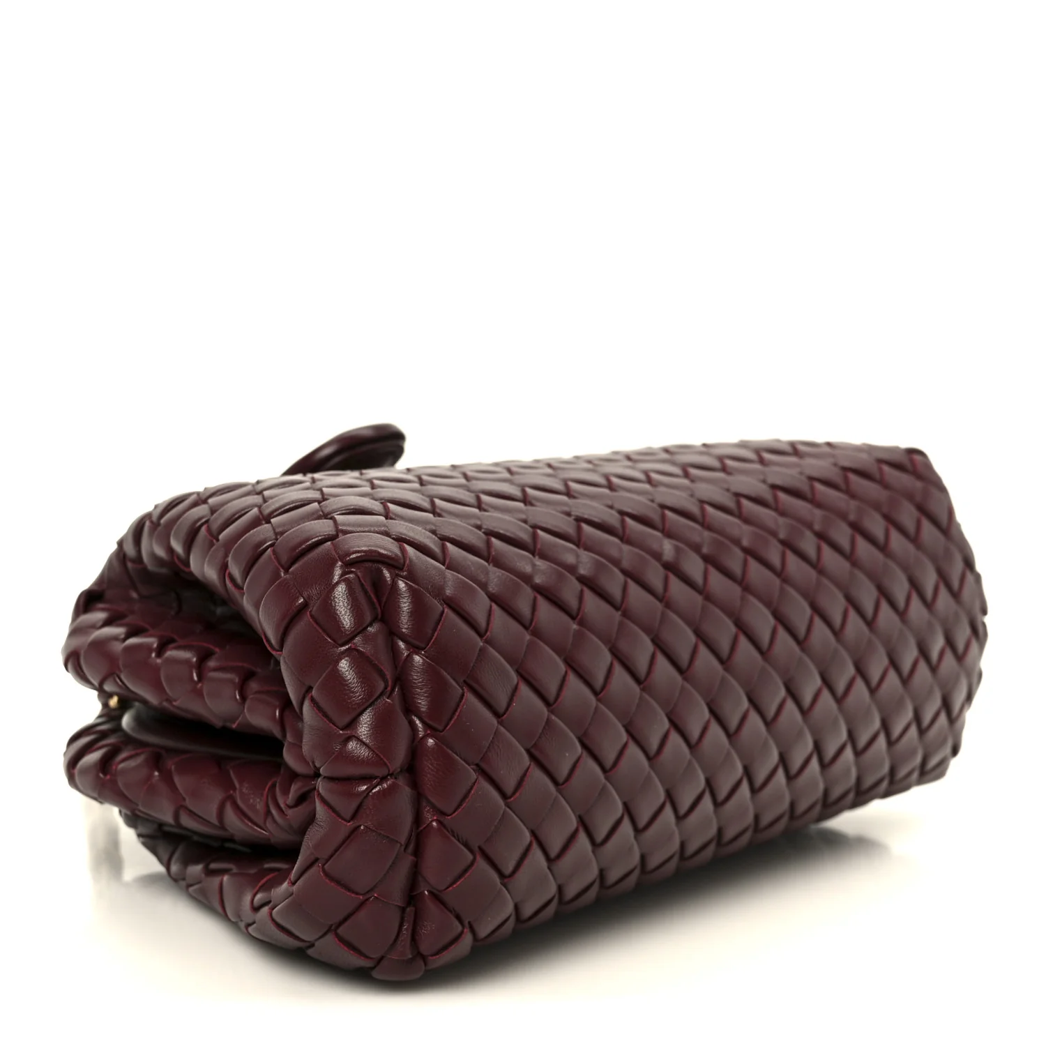 Nappa Intrecciato Teen The Lauren 1980 Clutch With Chain Barolo - Image 4