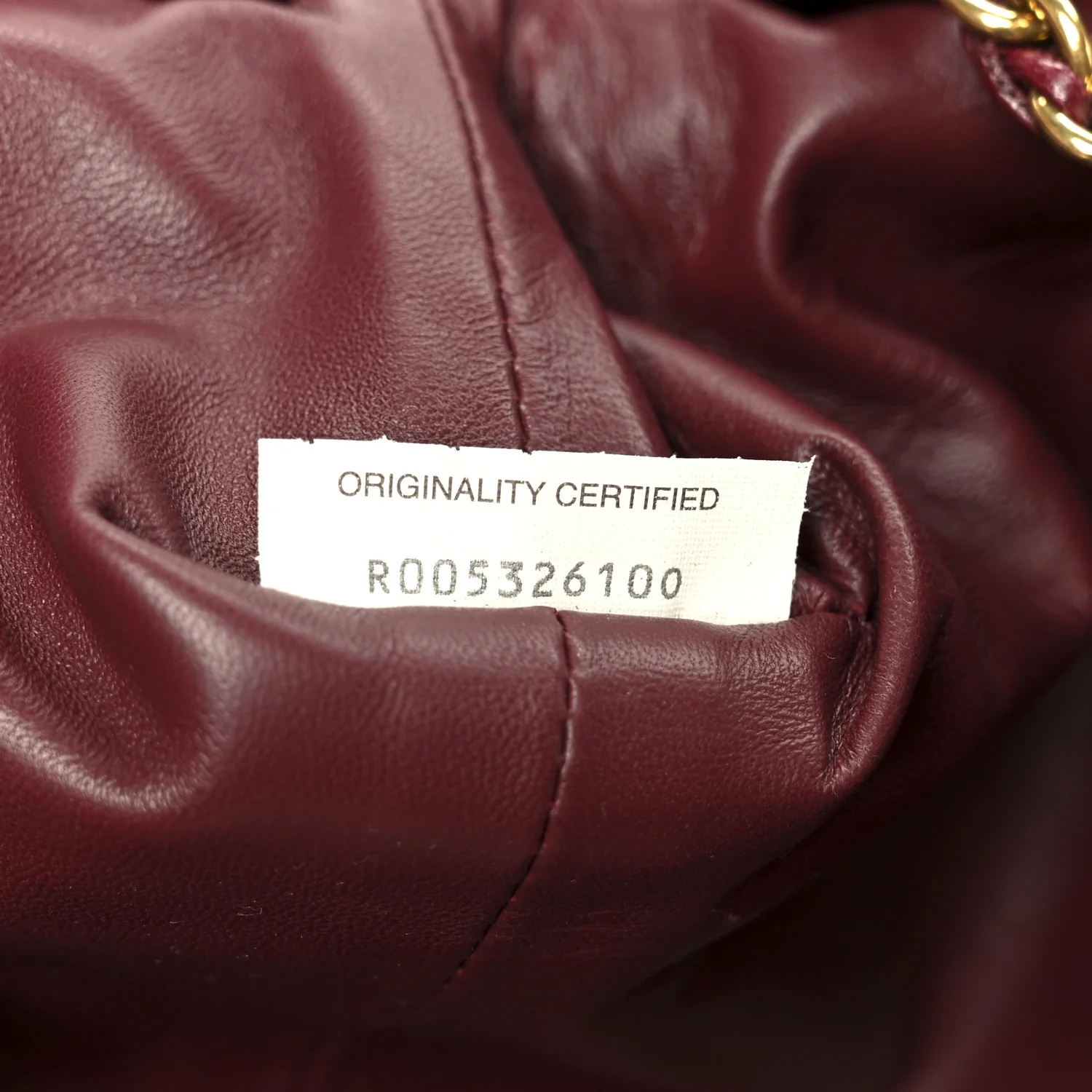 Nappa Intrecciato Teen The Lauren 1980 Clutch With Chain Barolo - Image 7