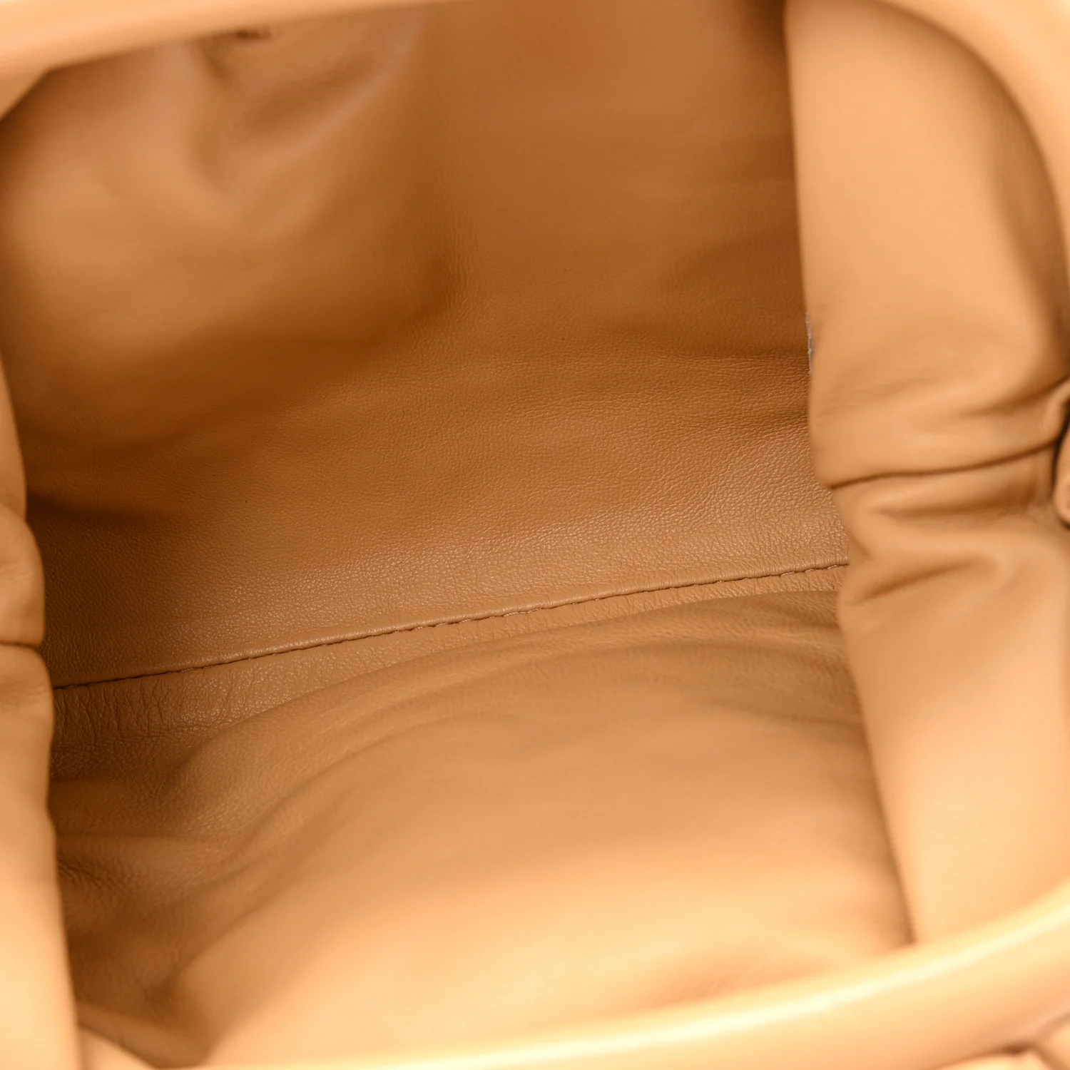 Nappa Intrecciato The Mini Pouch Almond - Image 5
