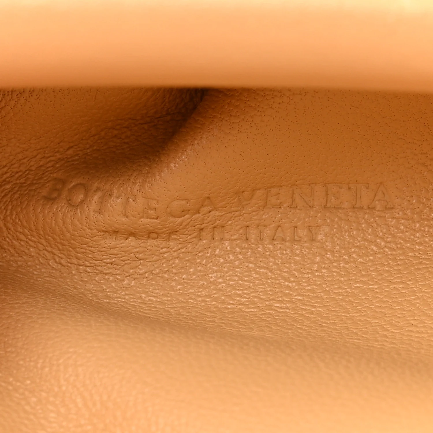 Nappa Intrecciato The Mini Pouch Almond - Image 6