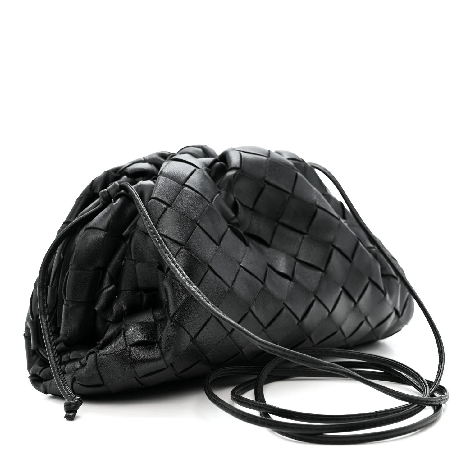 Nappa Intrecciato The Mini Pouch Black - Image 3