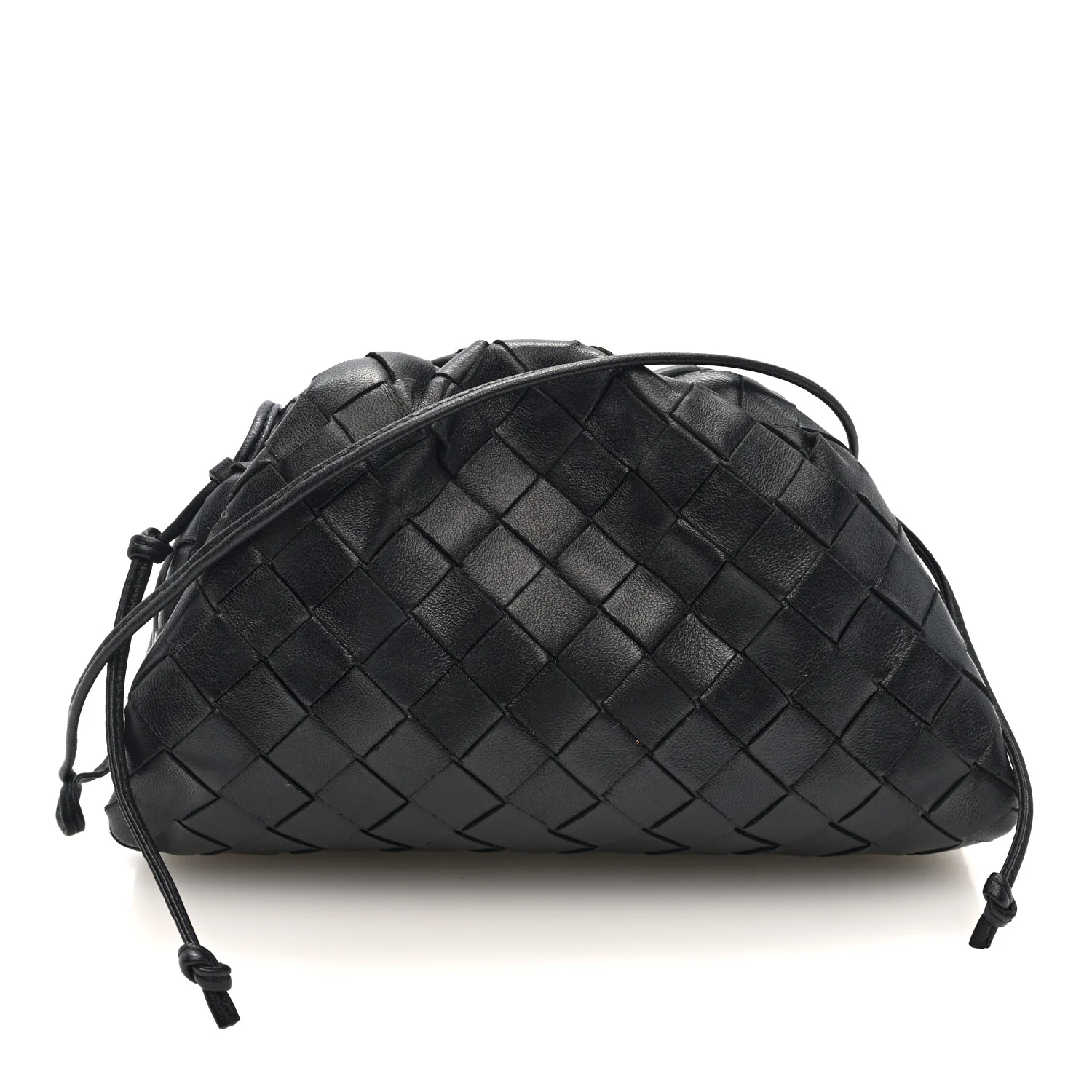 Nappa Intrecciato The Mini Pouch Black