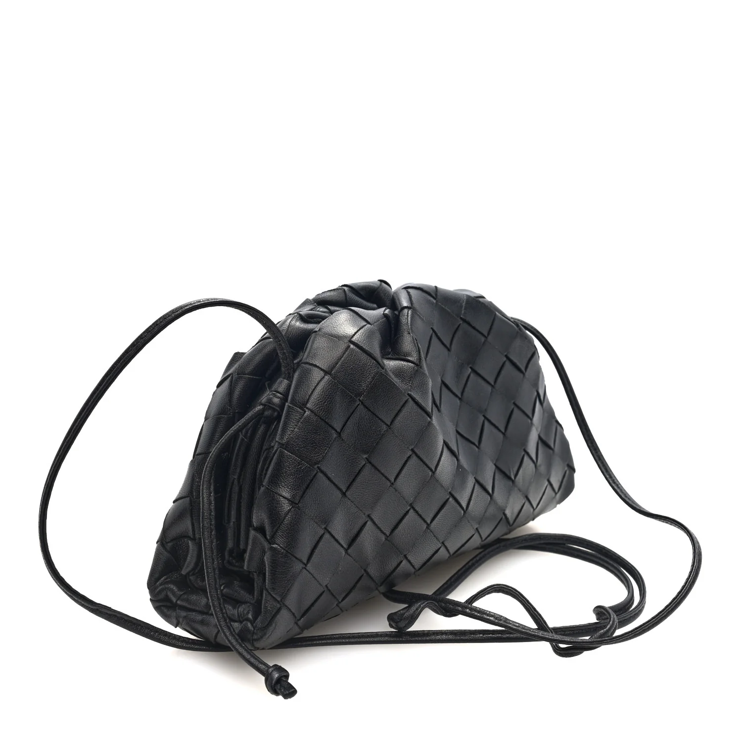 Nappa Intrecciato The Mini Pouch Black - Image 3