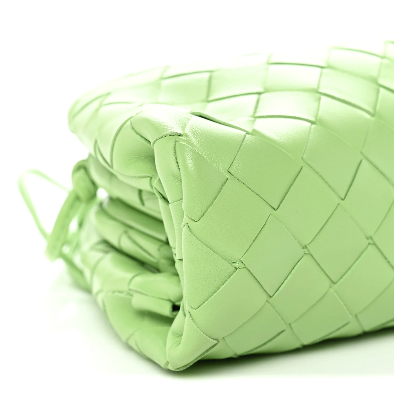 Nappa Intrecciato The Mini Pouch Pistachio - Image 9