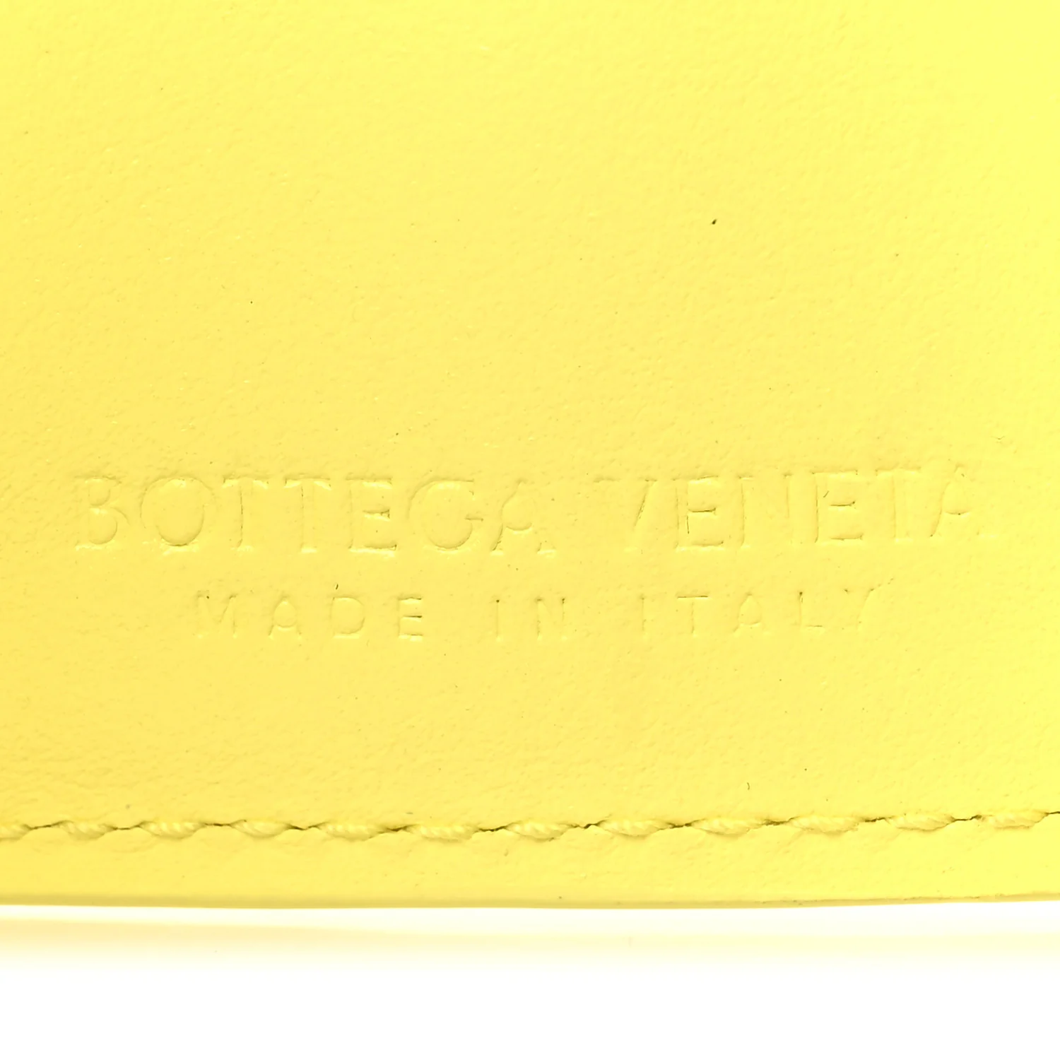 Nappa Intrecciato Trifold Wallet Ice Cream - Image 7