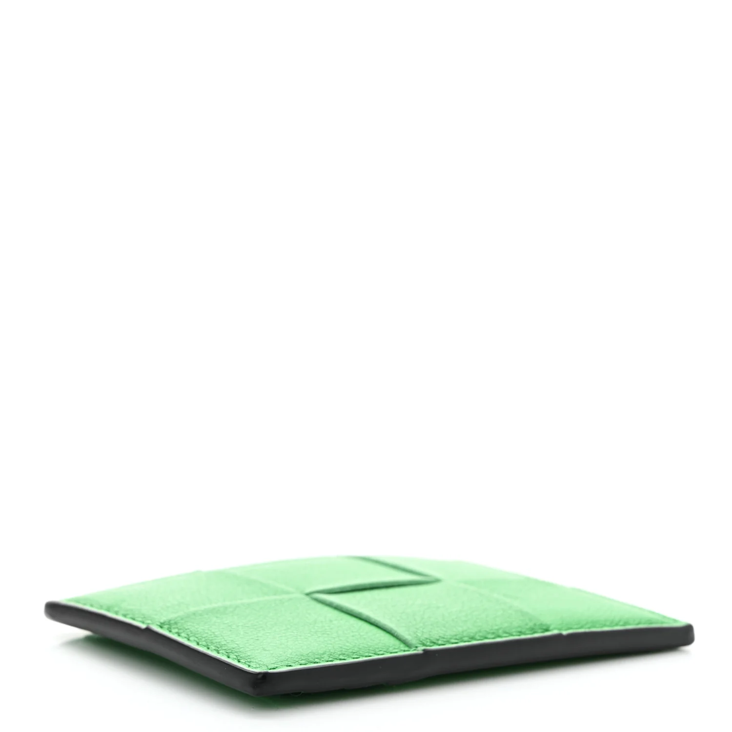 Nappa Intreccio Cassette Credit Card Holder Parakeet - Image 4