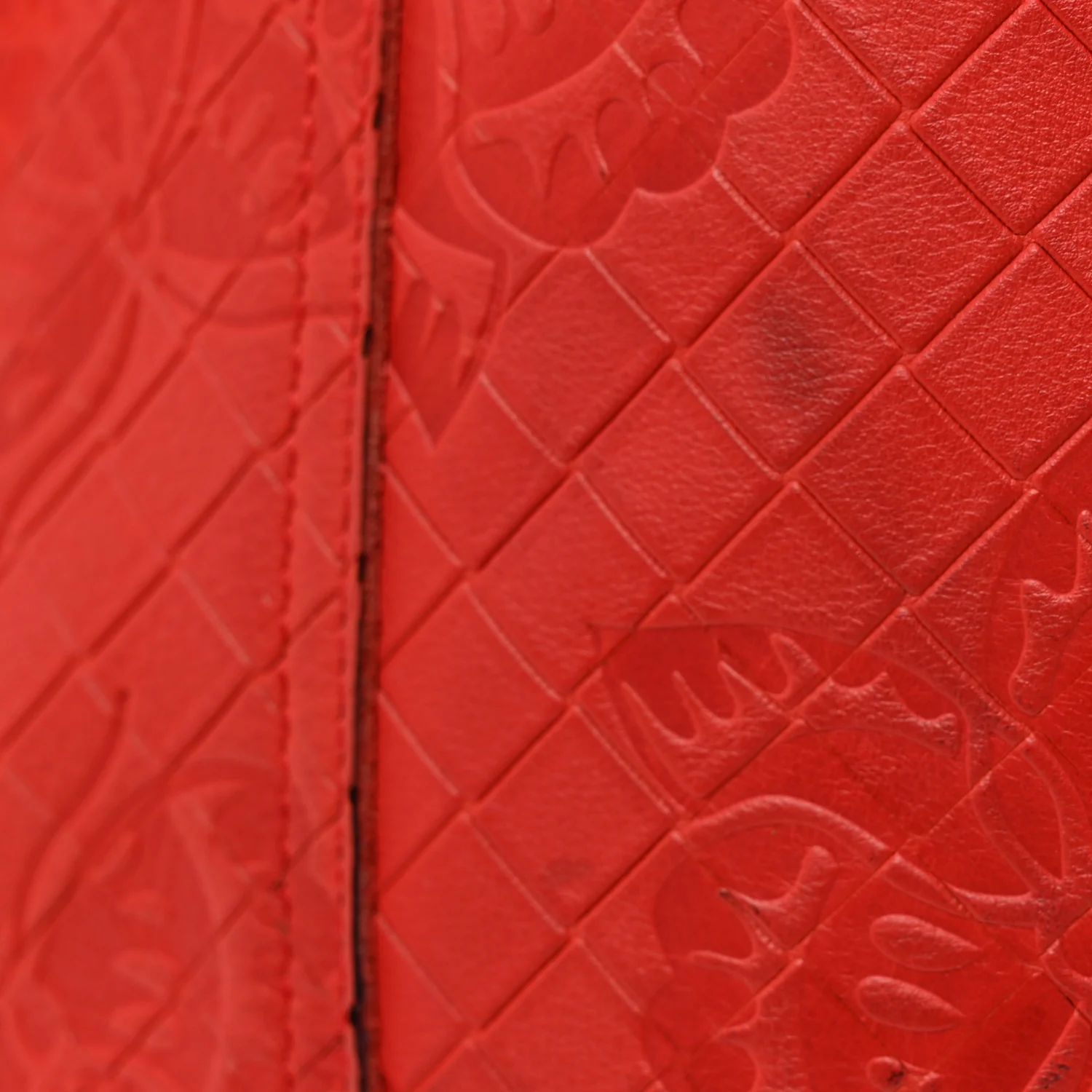 Nappa Intrecciomirage Butterfly Tote Red - Image 12